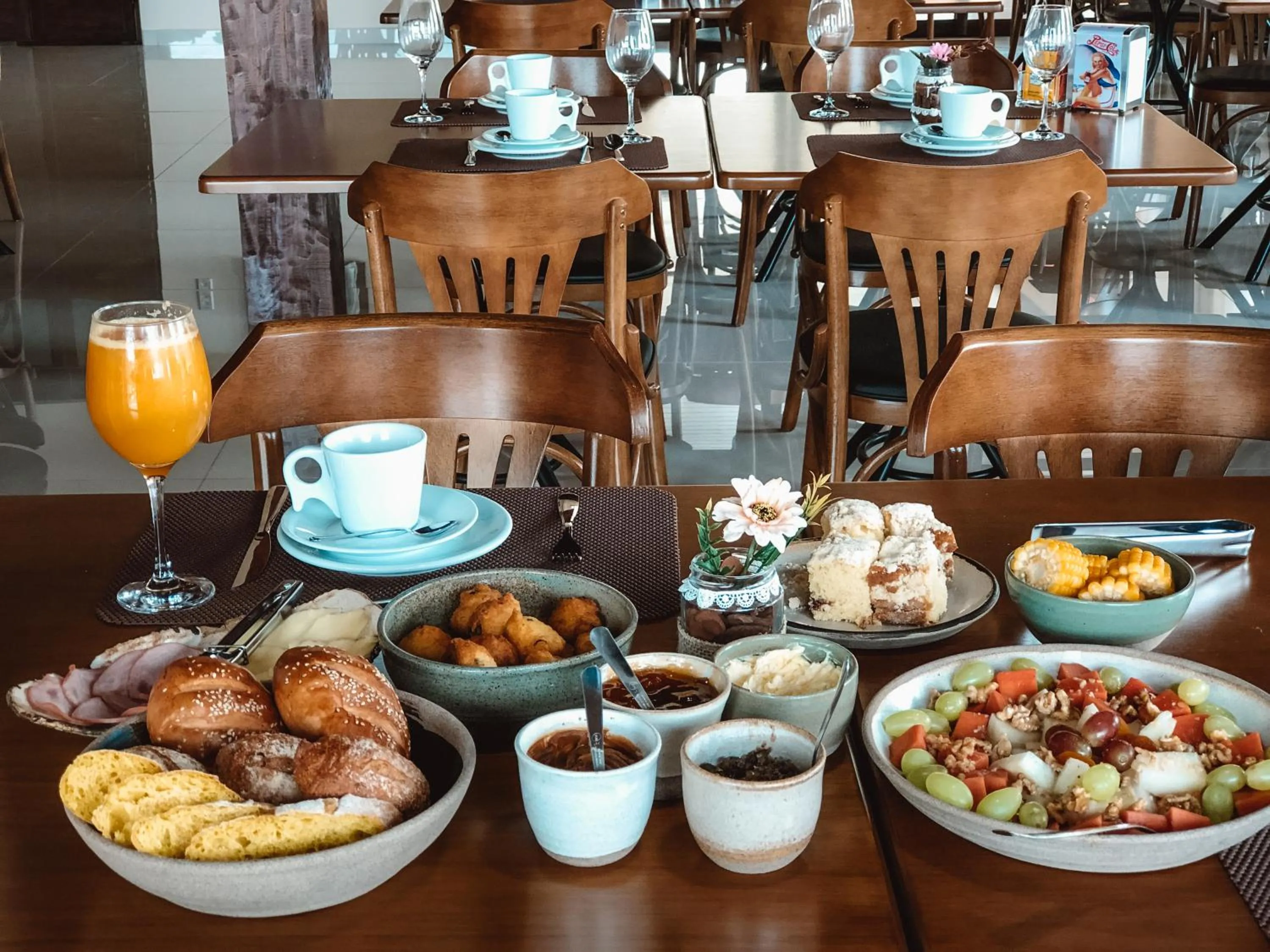 Breakfast in Hope Valley Adventure Resort