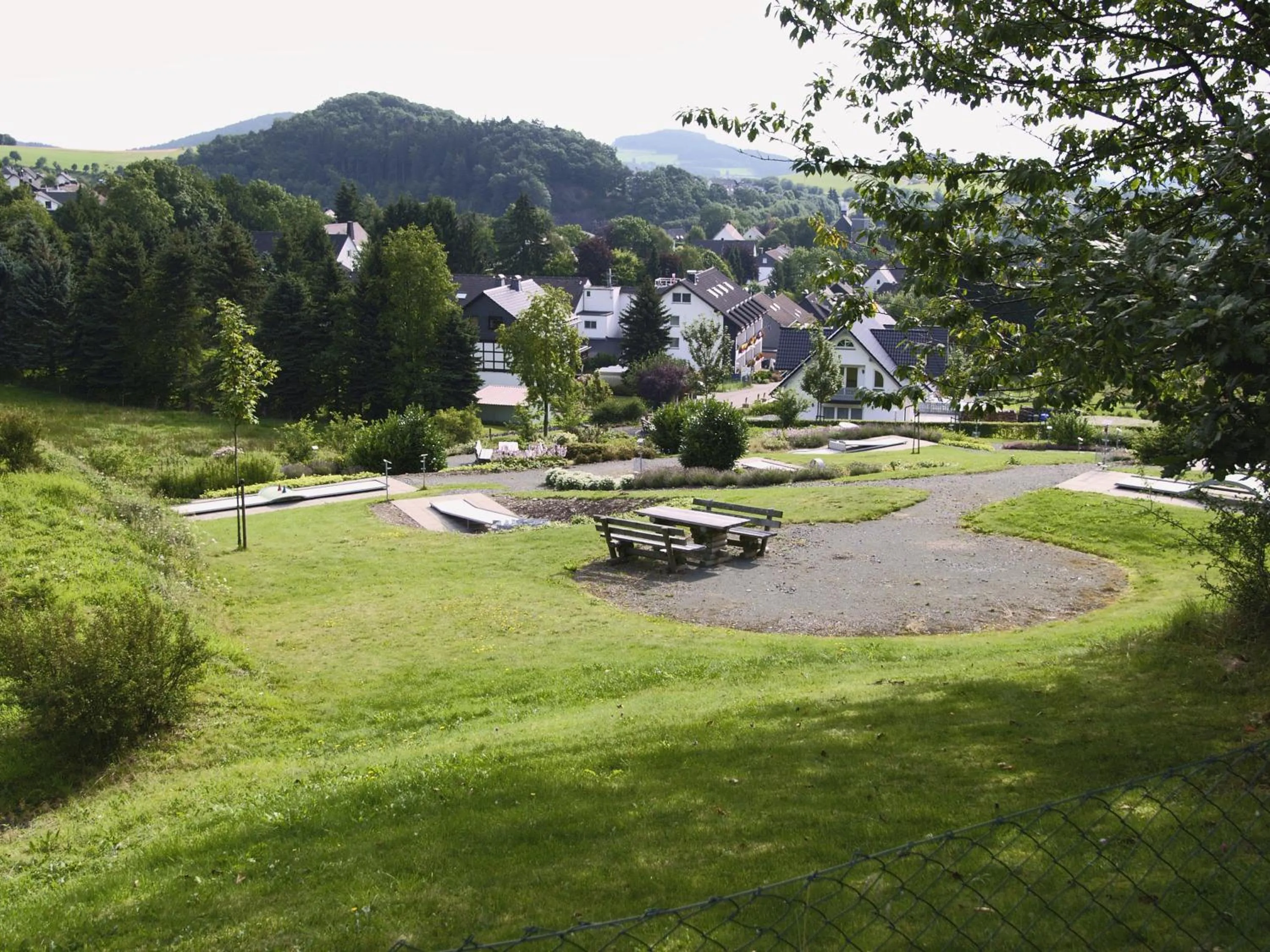 Garden in Hotel Hesborner Kuckuck