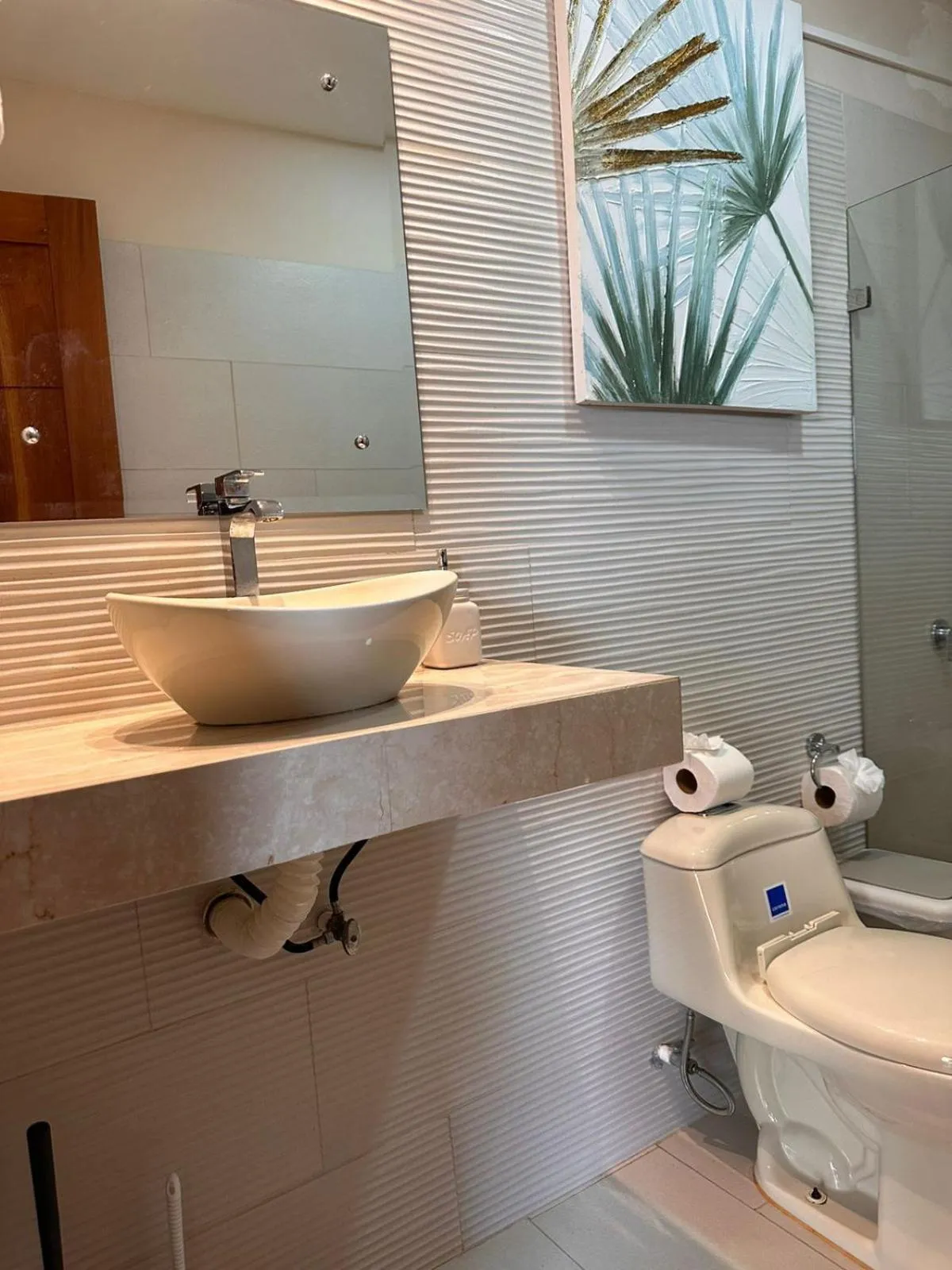 Bathroom in Hotel Amira