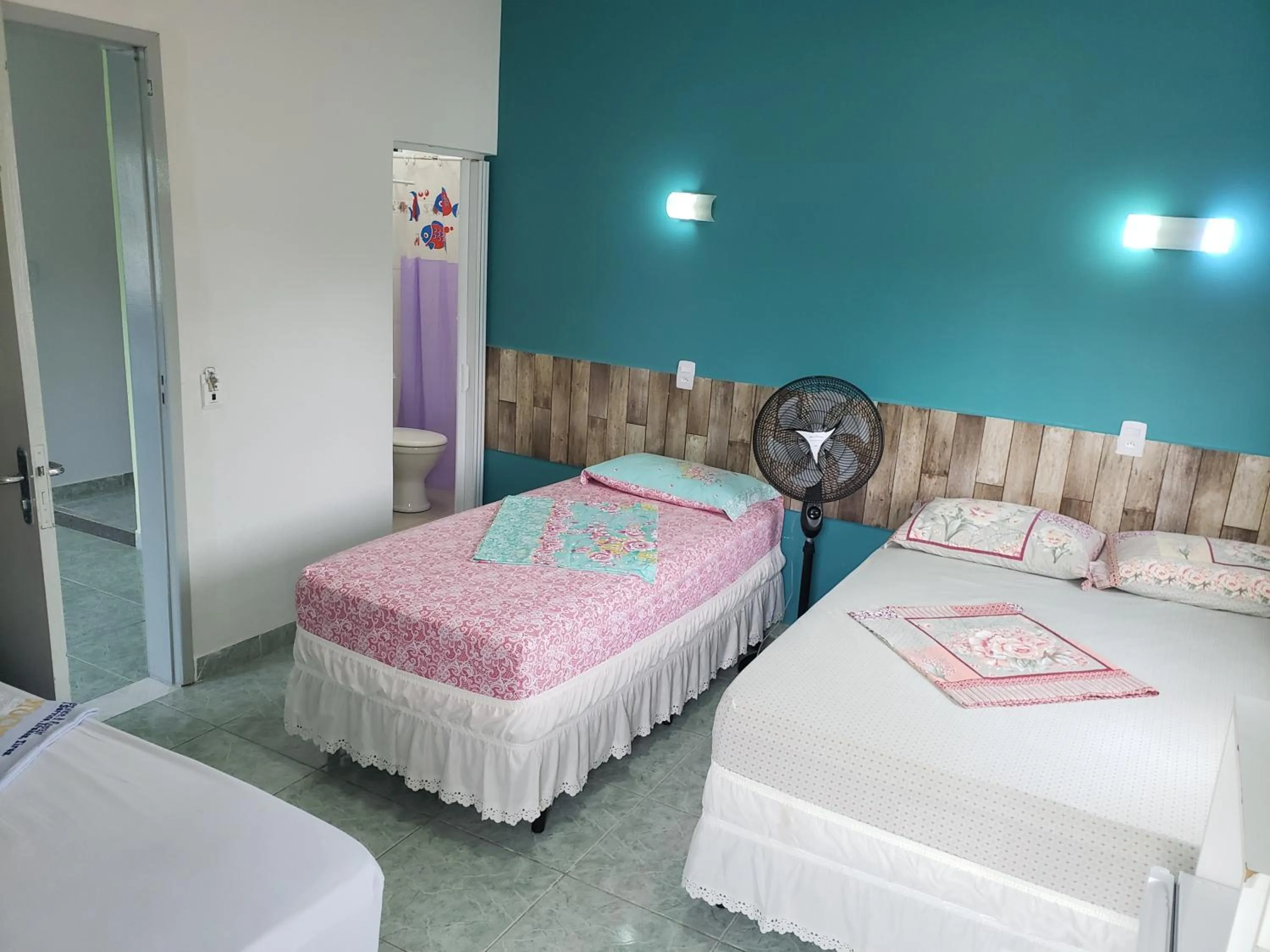 Bed in Pousada Boa Vista