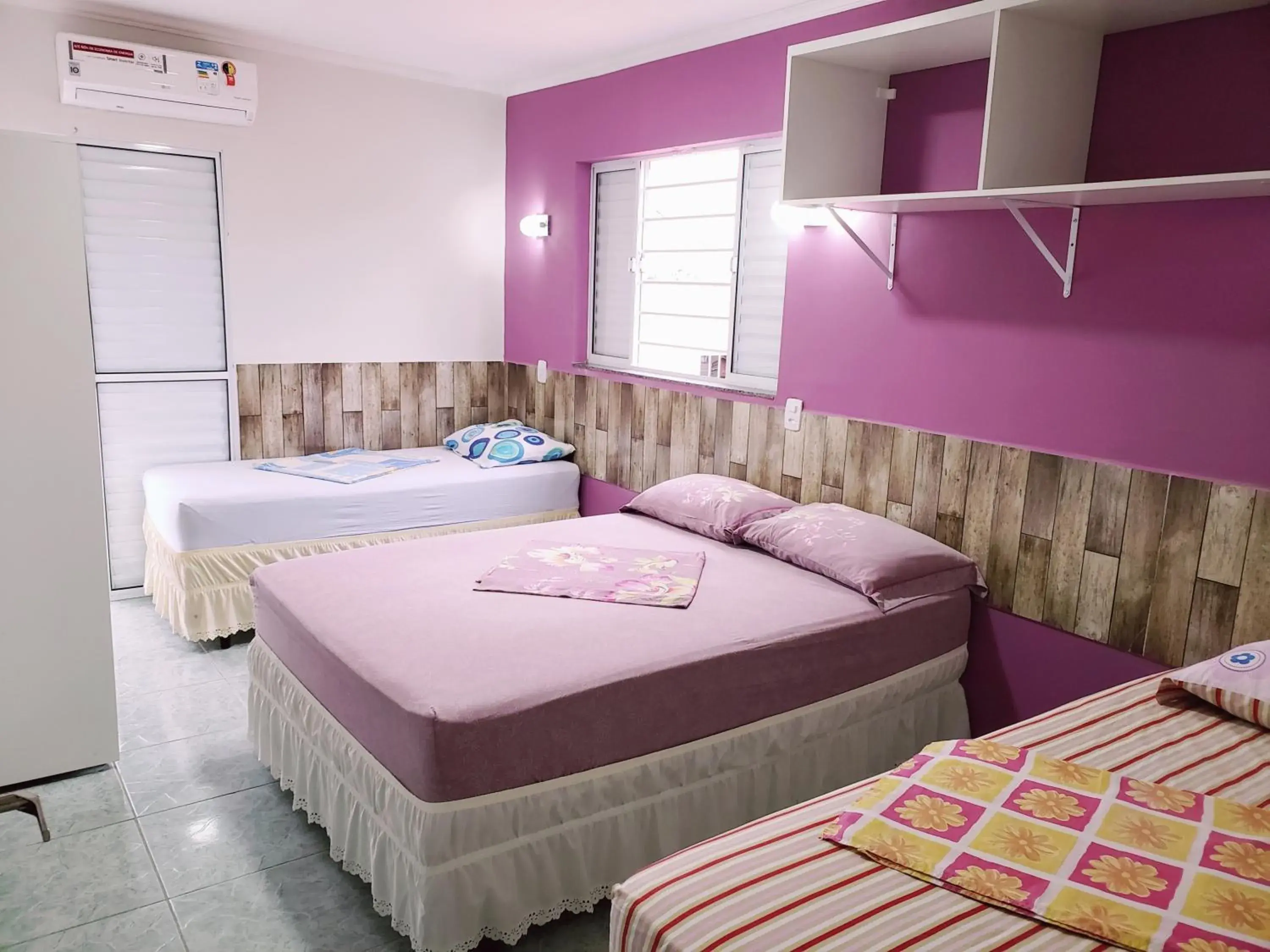 Family Room with Air Conditioning in Pousada Boa Vista Family Room with Air Conditioning in Pousada Boa Vista