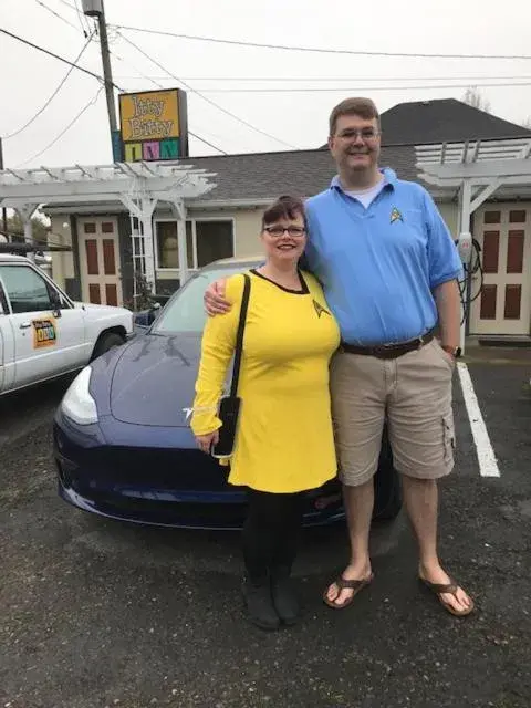 Deluxe Double Room in The Star Trek - USS Enterprise Room at the Itty Bitty Inn Deluxe Double Room in The Star Trek - USS Enterprise Room at the Itty Bitty Inn