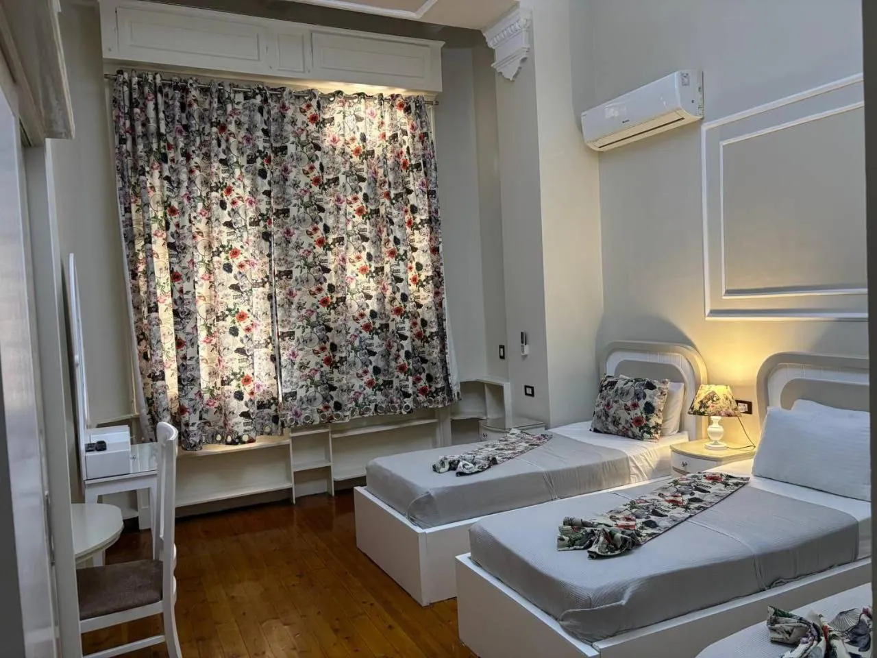 Bed in columbia sky city hotel