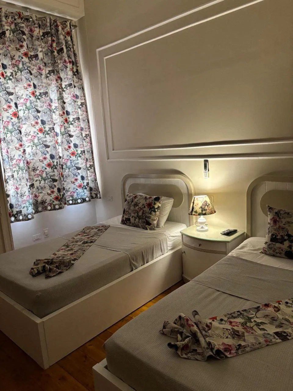 Bed in columbia sky city hotel