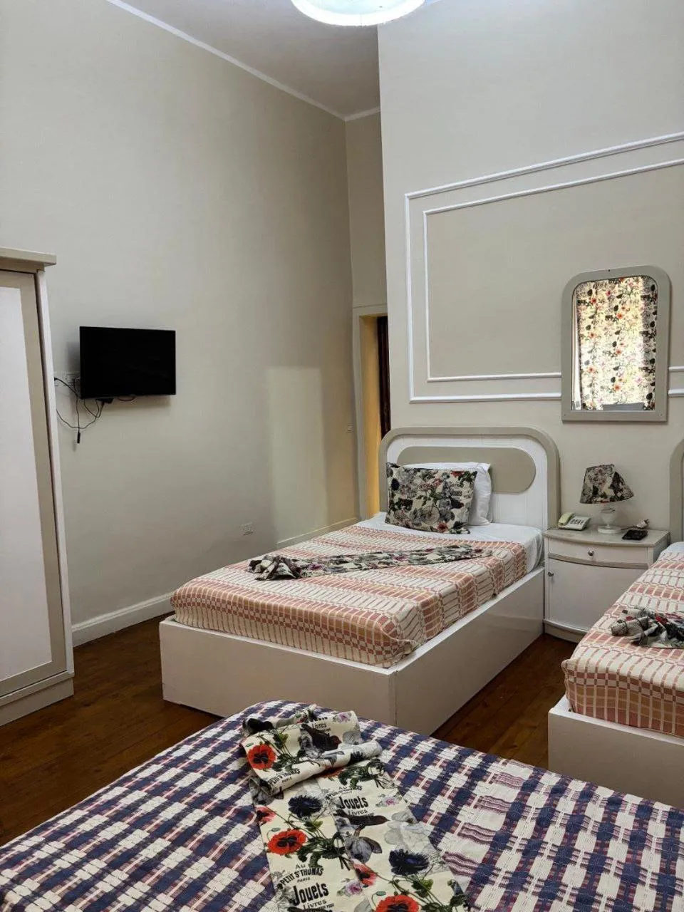 Bed in columbia sky city hotel