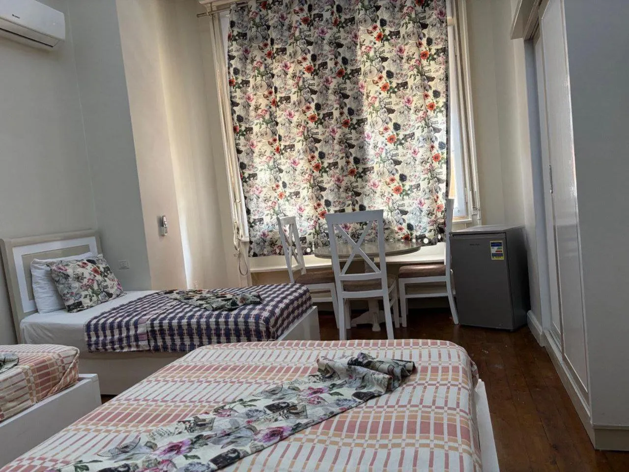 Bed in columbia sky city hotel