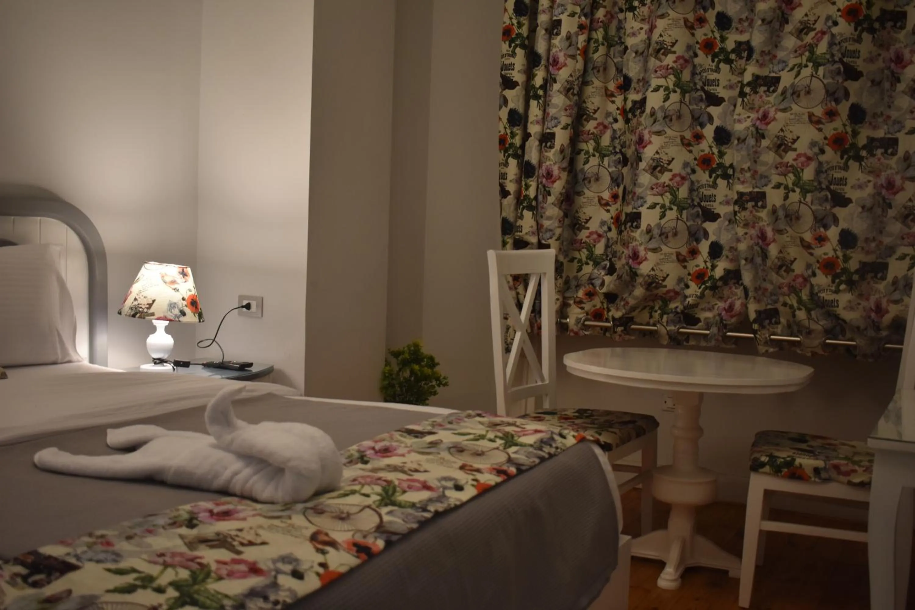 Bed in columbia sky city hotel