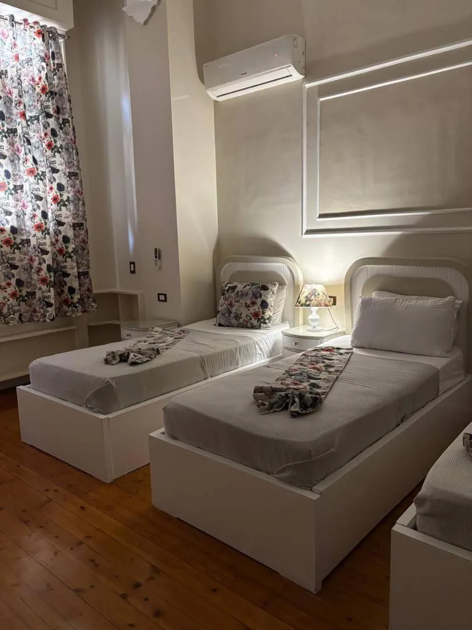 Bed in columbia sky city hotel