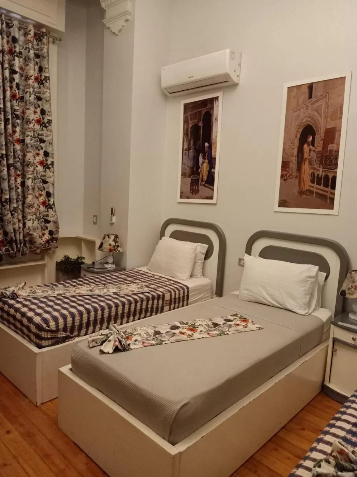 Bed in columbia sky city hotel