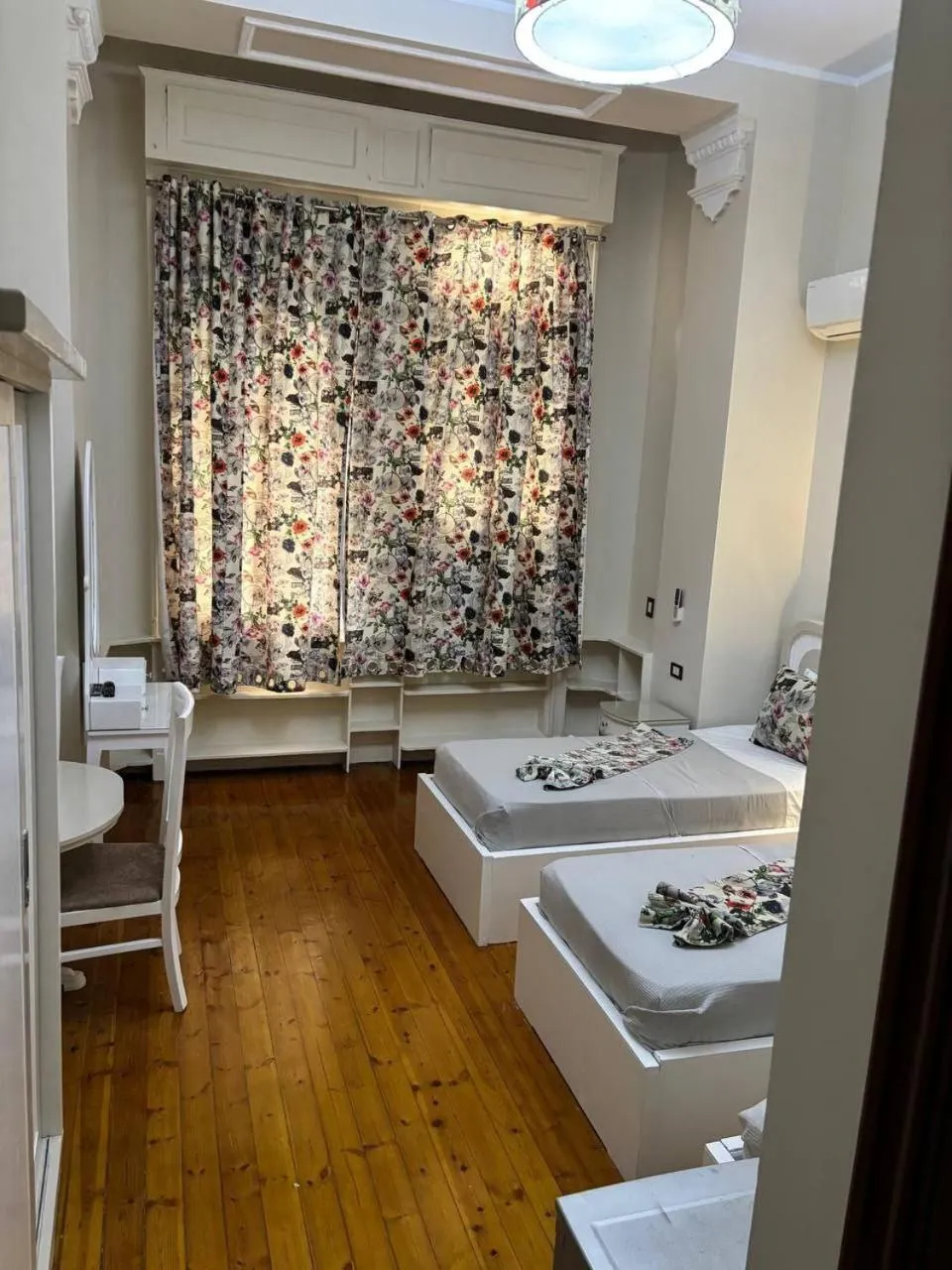 Bed in columbia sky city hotel