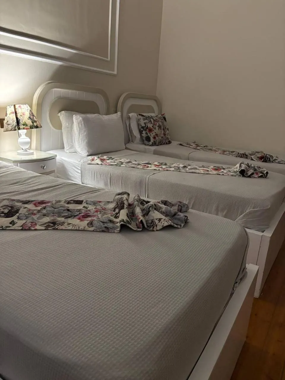 Bed in columbia sky city hotel