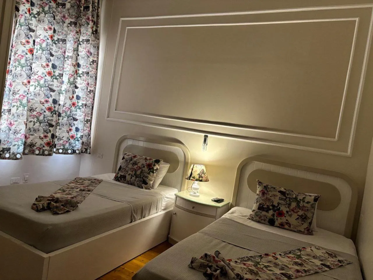 Bed in columbia sky city hotel