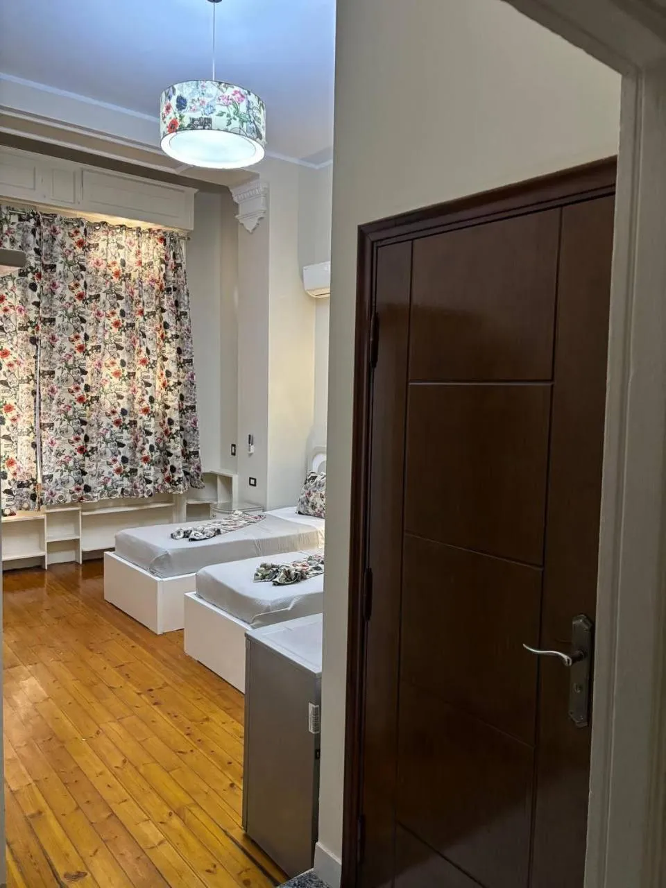 Bed in columbia sky city hotel