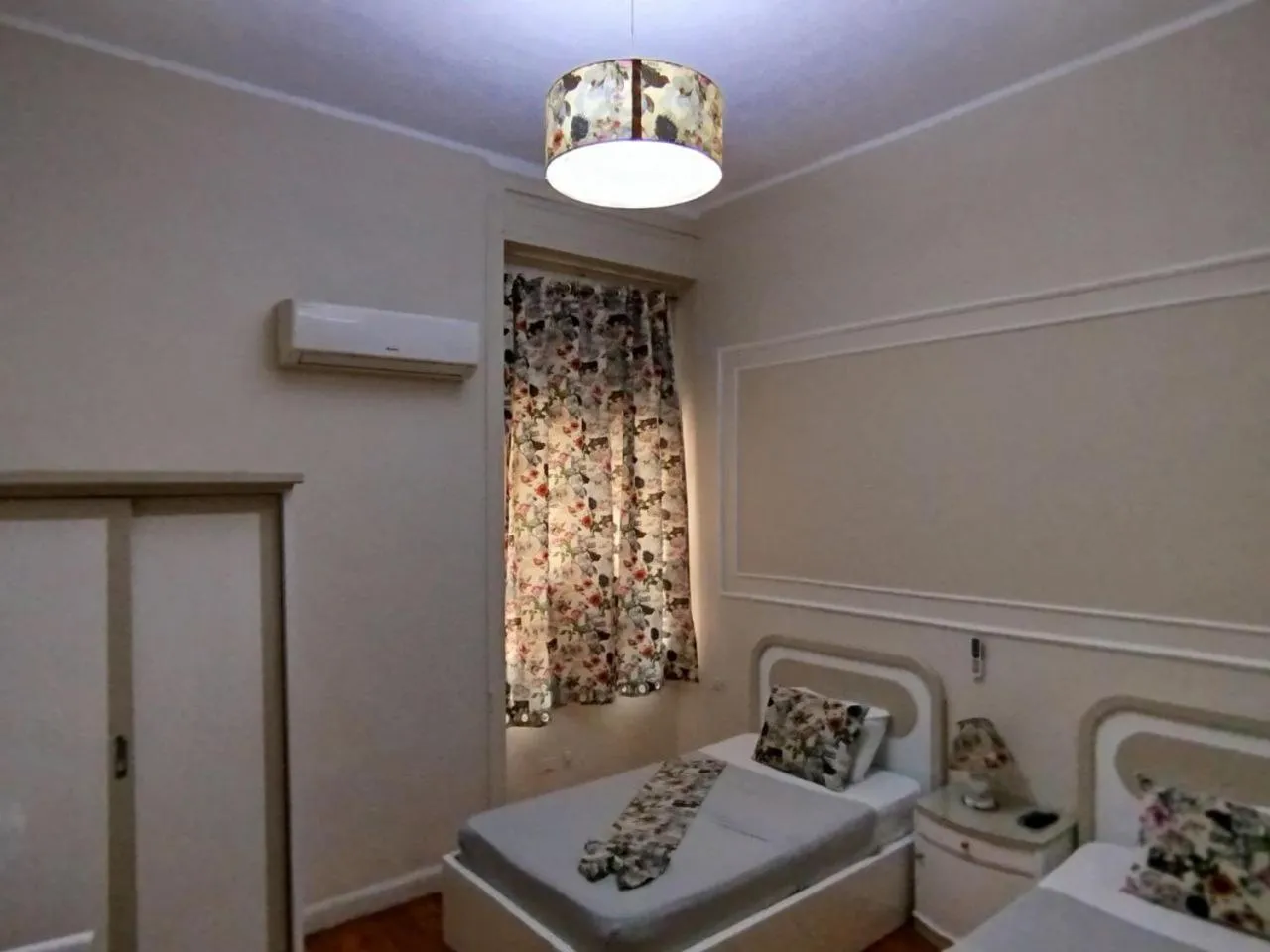 Bed in columbia sky city hotel