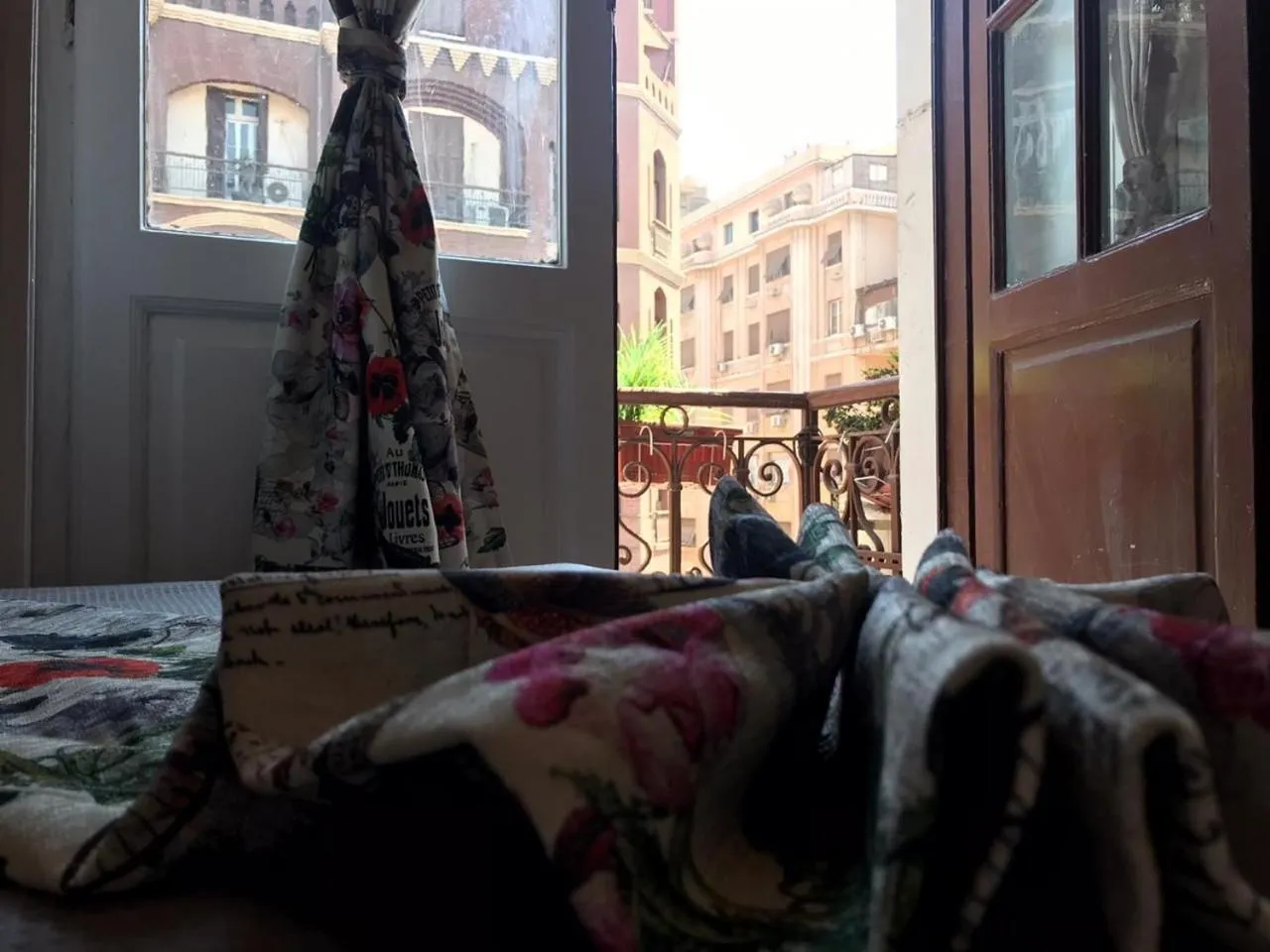 Day, Bed in columbia sky city hotel