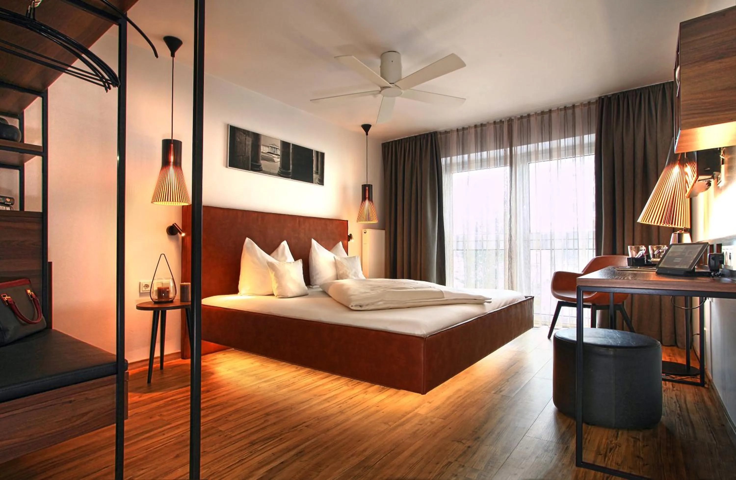 Bedroom, Bed in Bavaria Boutique Hotel