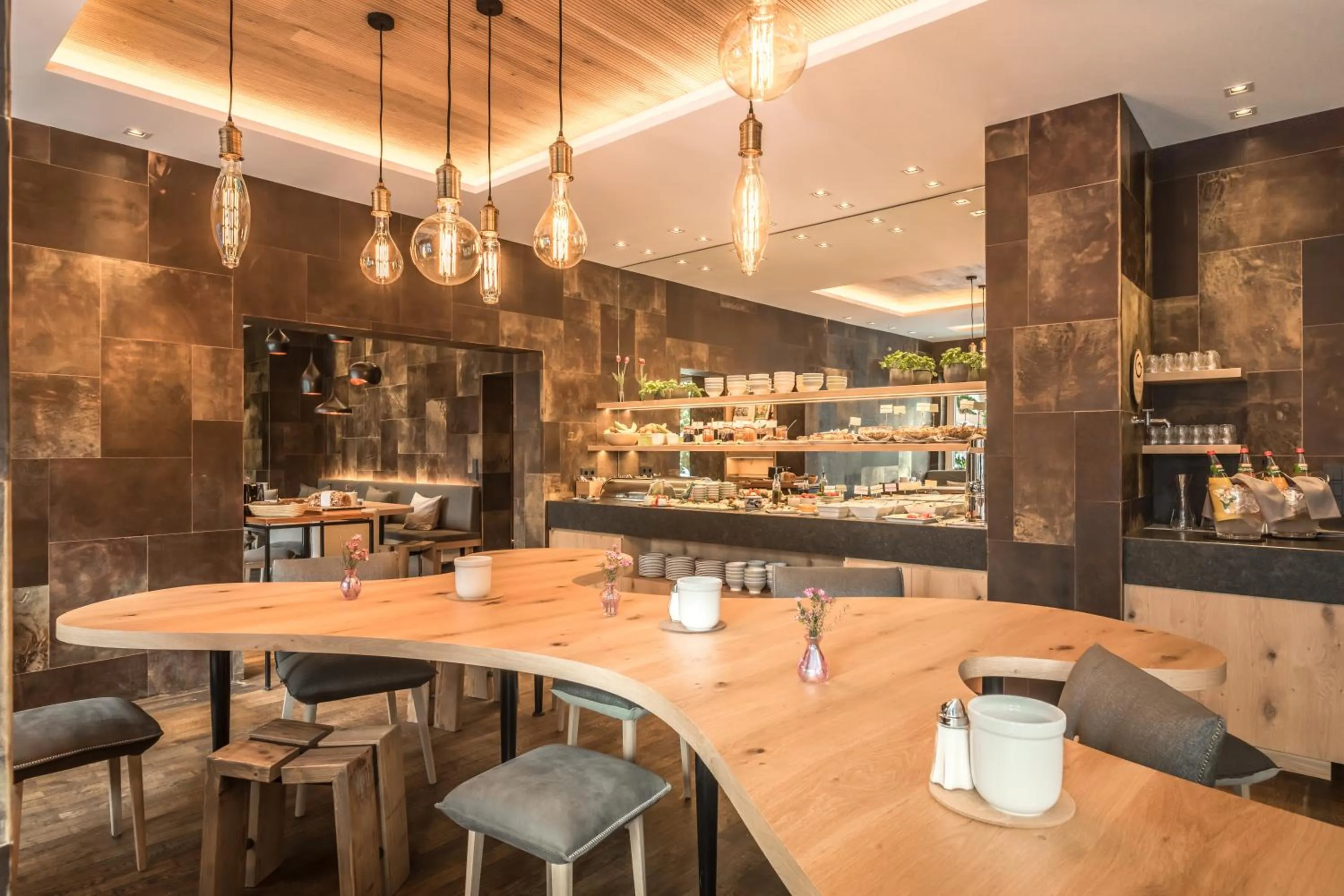 Buffet breakfast in Bavaria Boutique Hotel