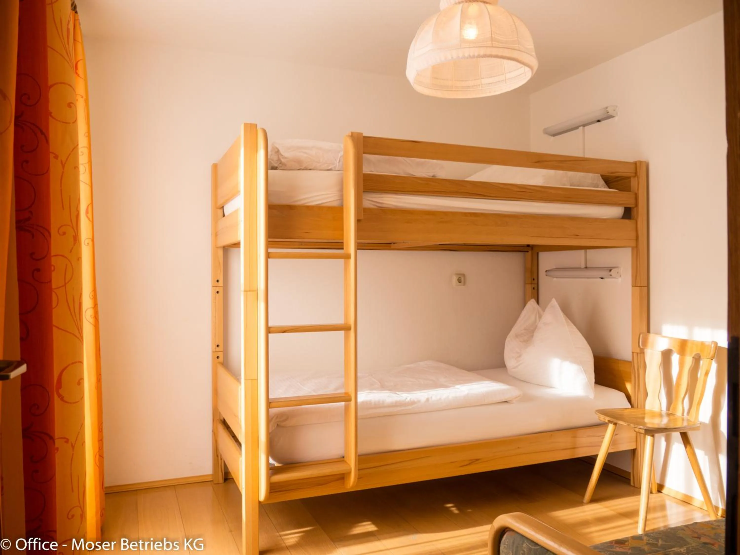 Decorative detail, Bed in Alpengasthof Moser