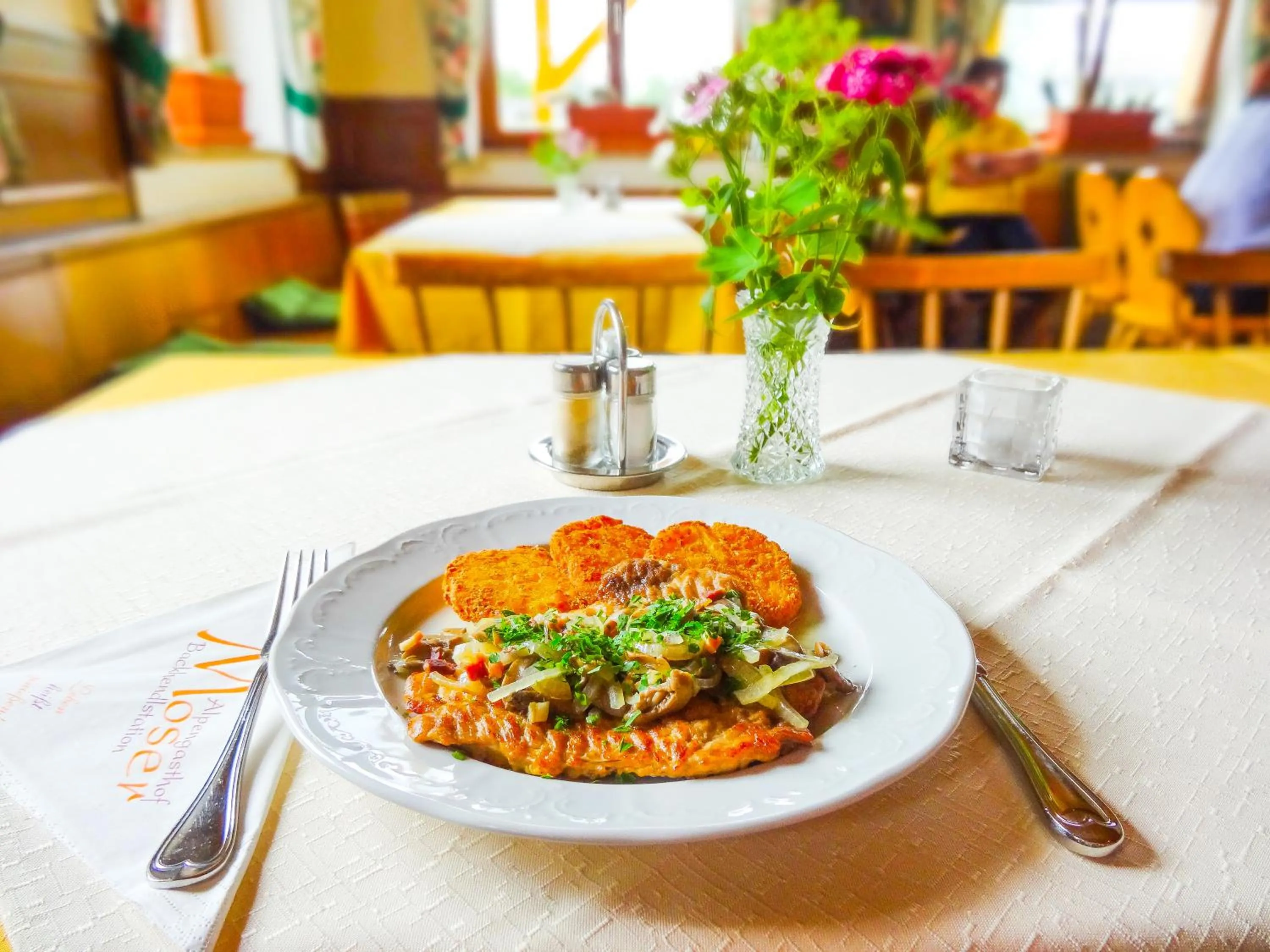 Food close-up in Alpengasthof Moser