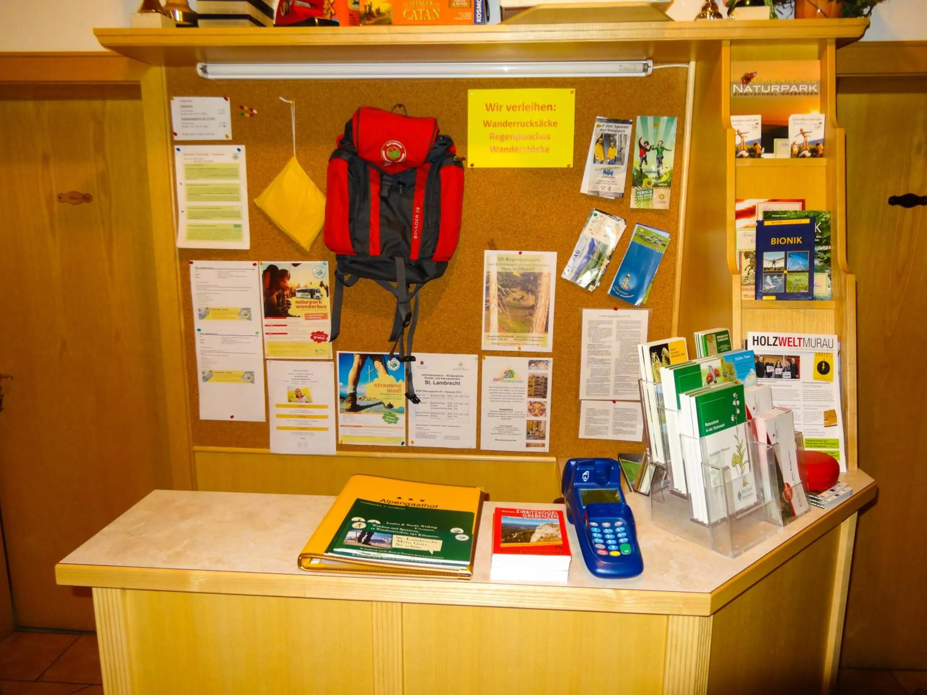 Lobby or reception in Alpengasthof Moser