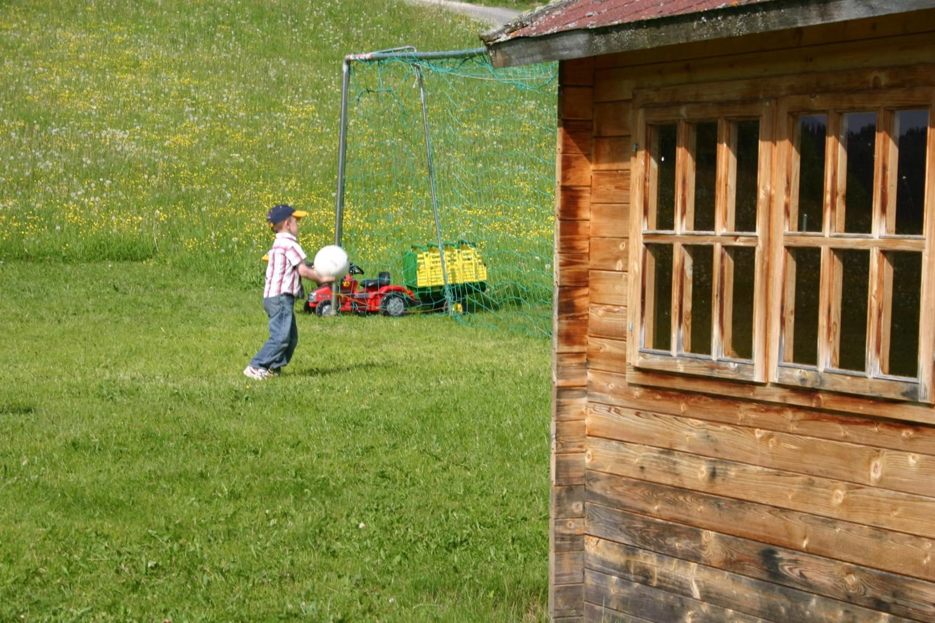 Children play ground in Alpengasthof Moser