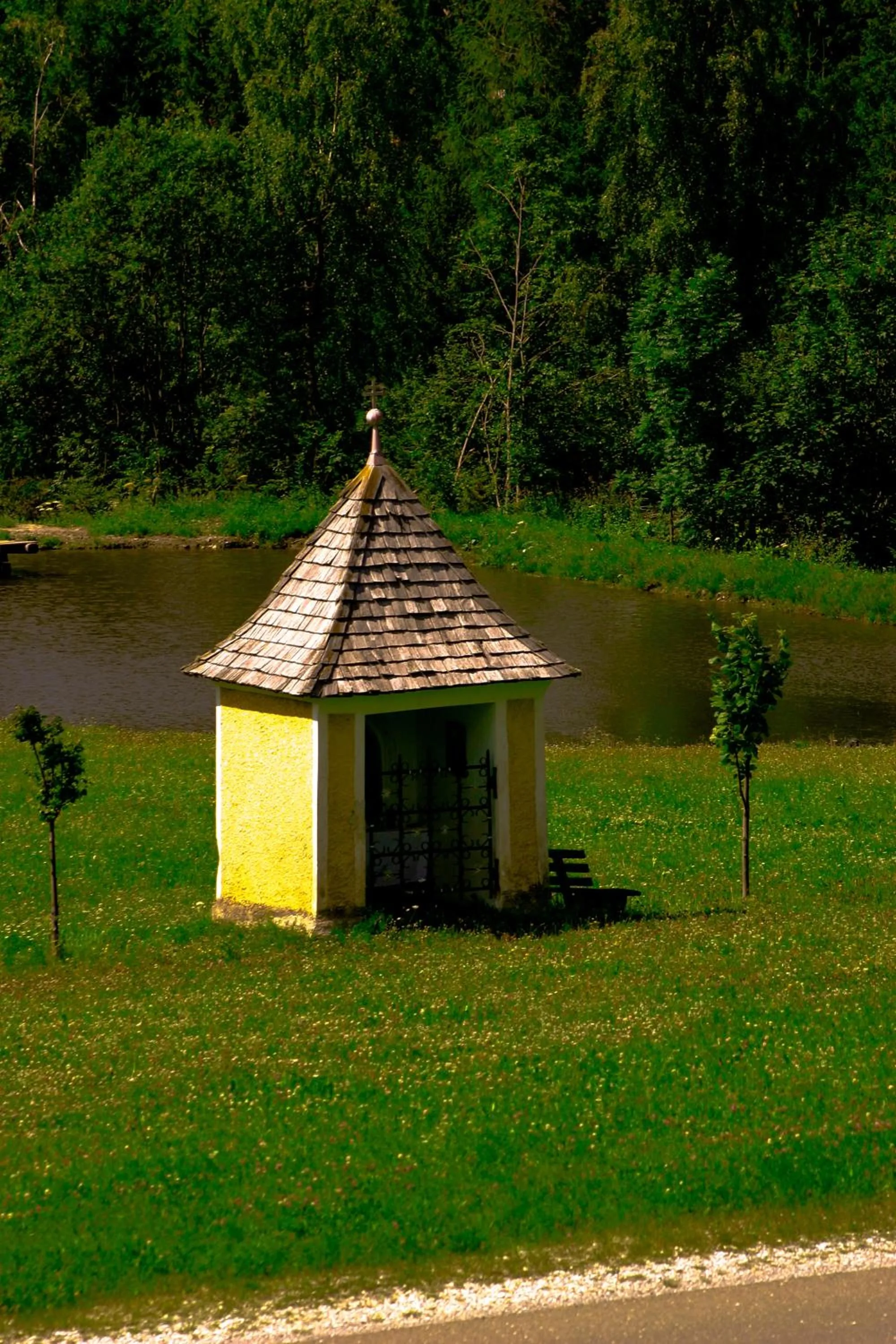 Natural landscape in Alpengasthof Moser