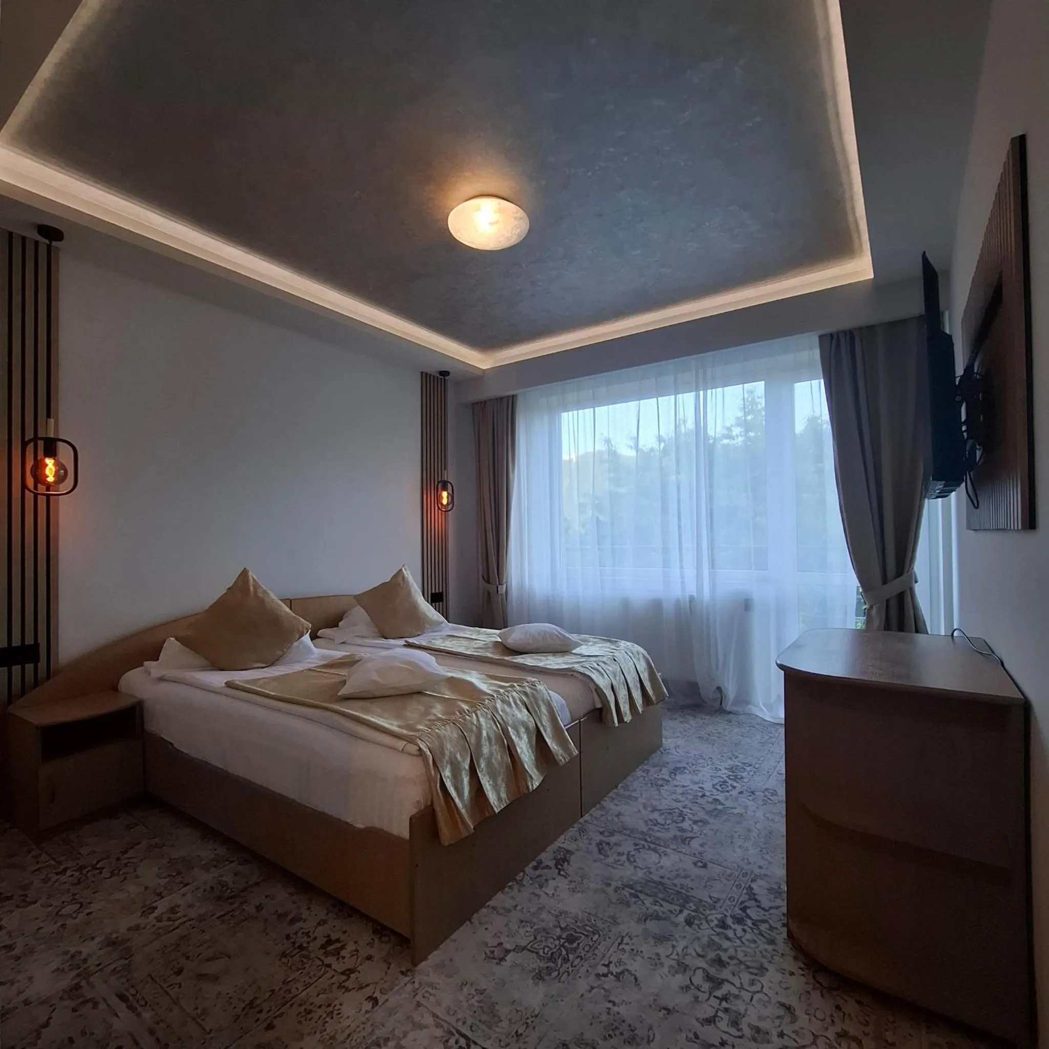 Economy Twin Room in Pensiunea Warthe Bed & Breakfast