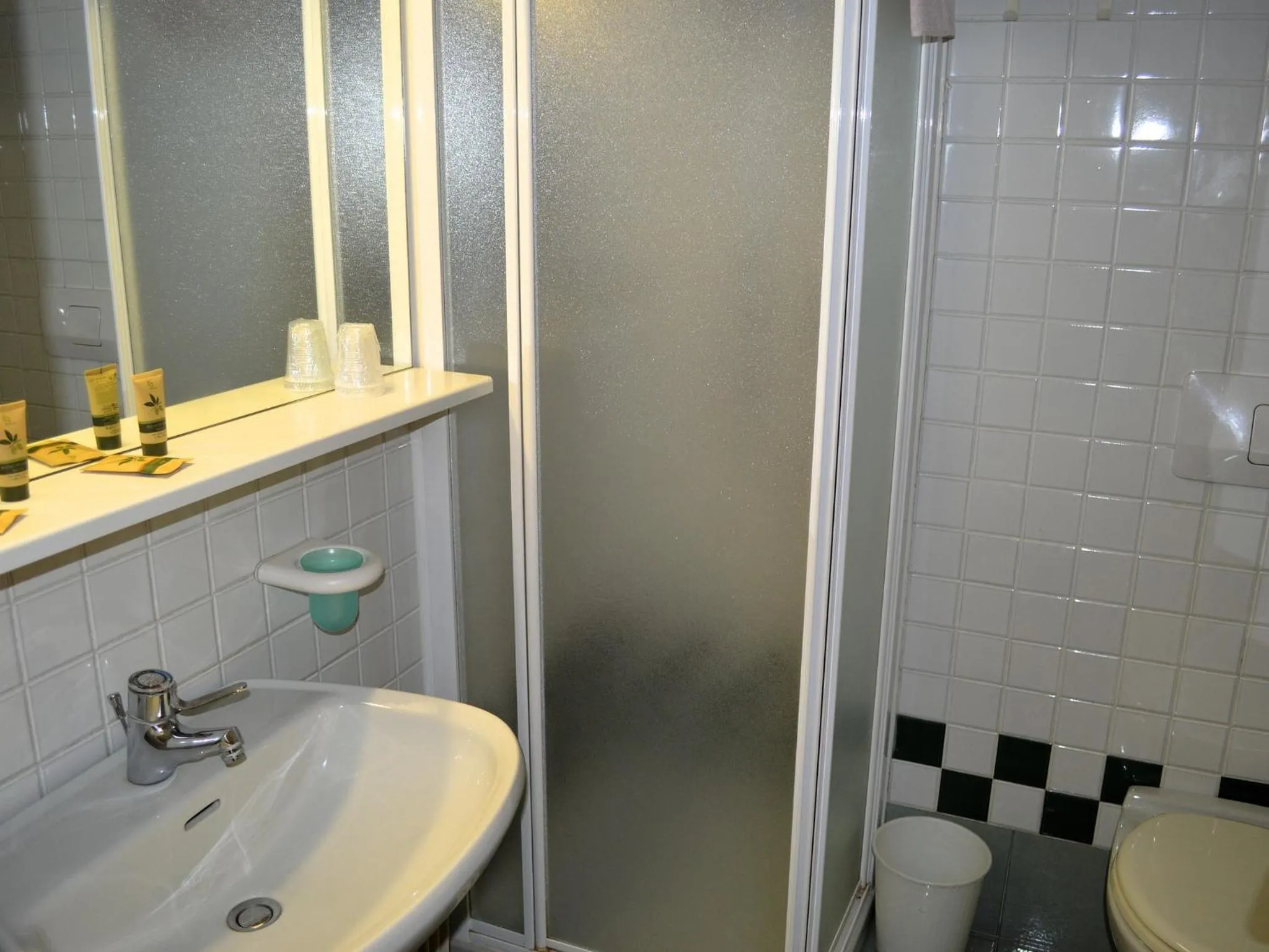 Shower in Hotel Villa Regina