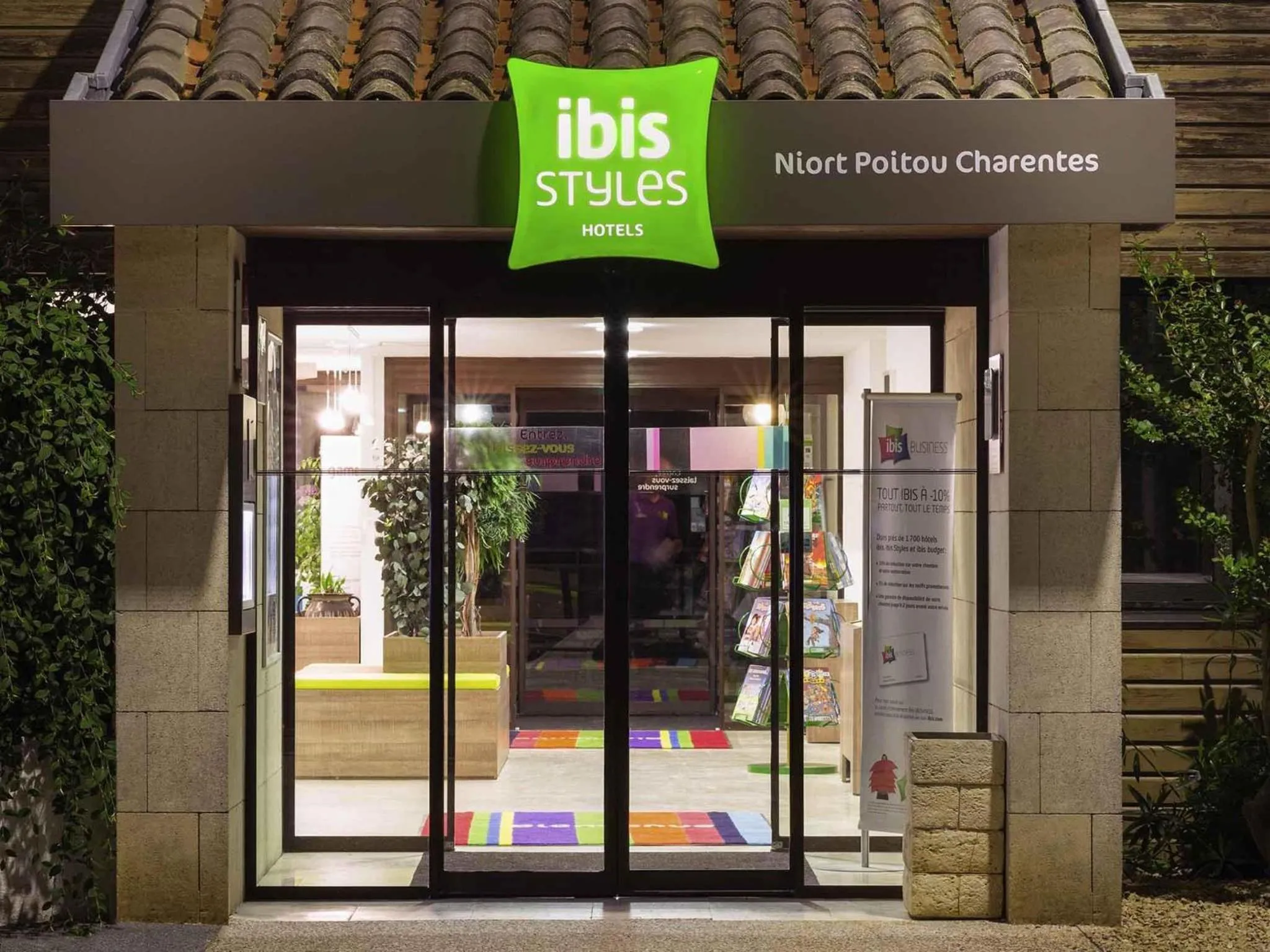 Property building in ibis Styles Niort Poitou Charentes