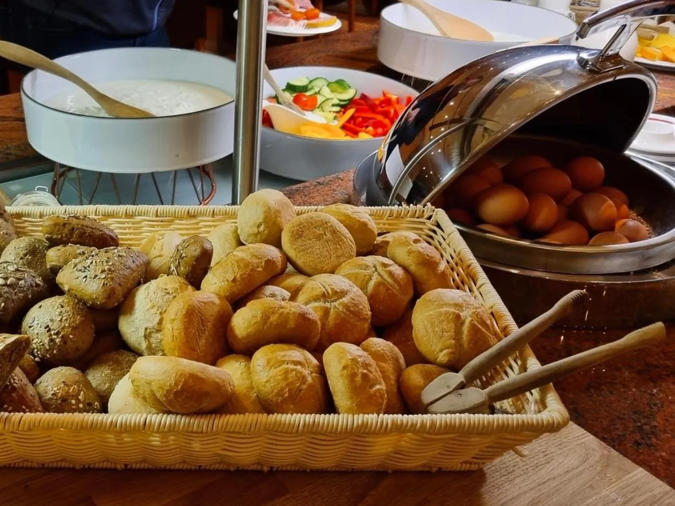 Continental breakfast in Mercure Hotel Dortmund City