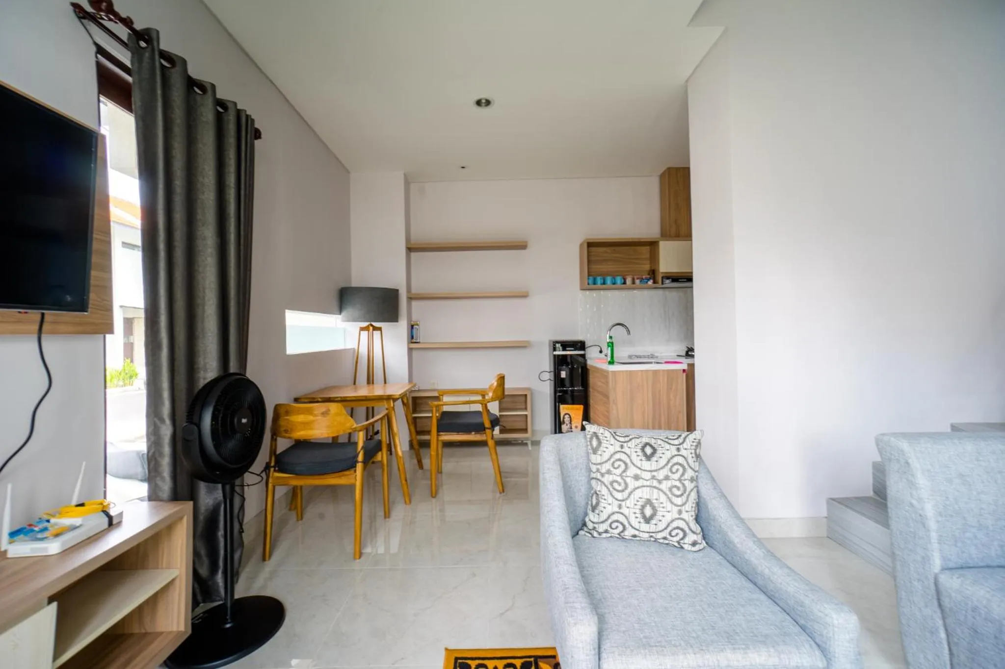 Living room in Little Nuts Villas