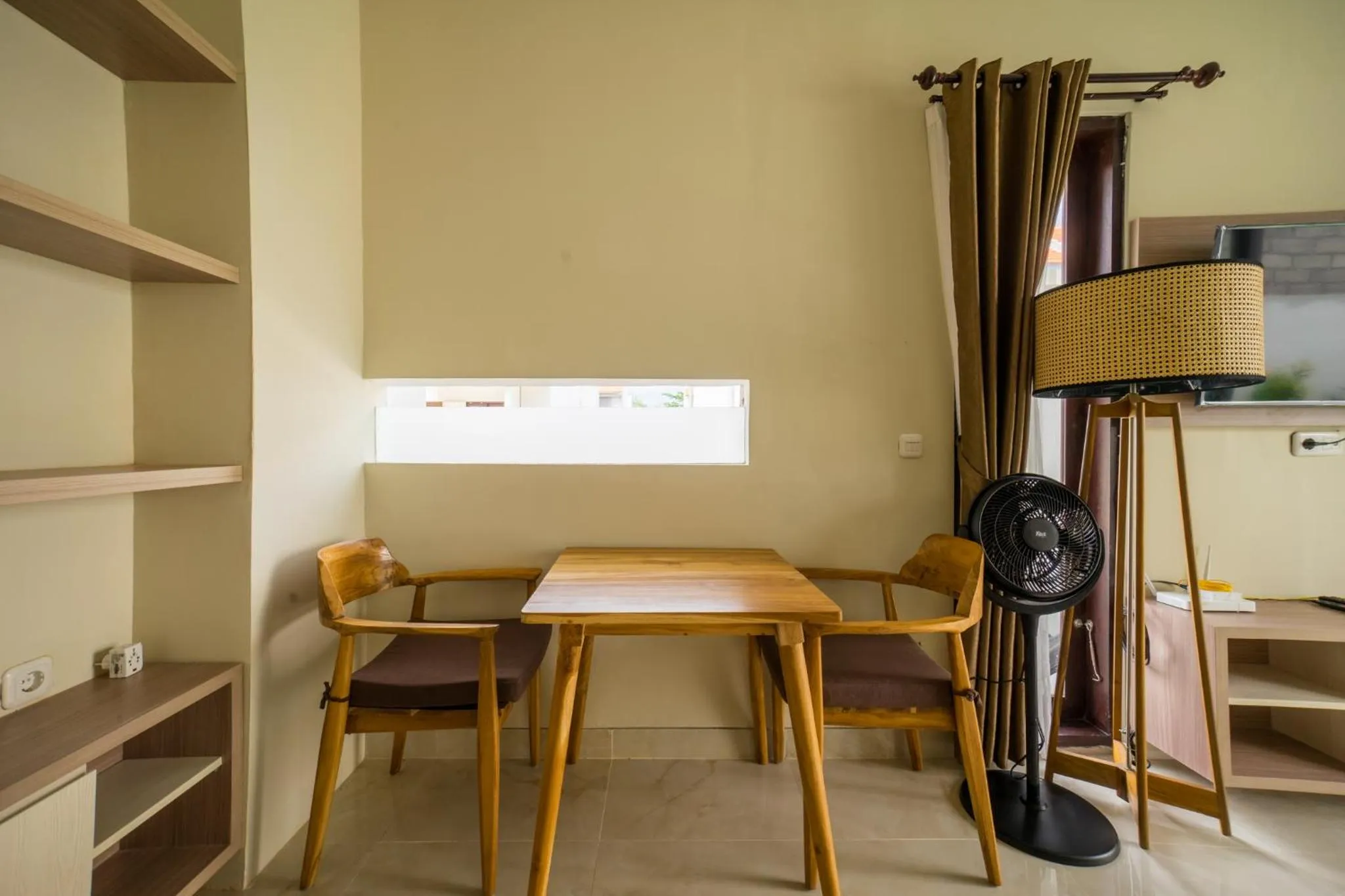 Dining area in Little Nuts Villas
