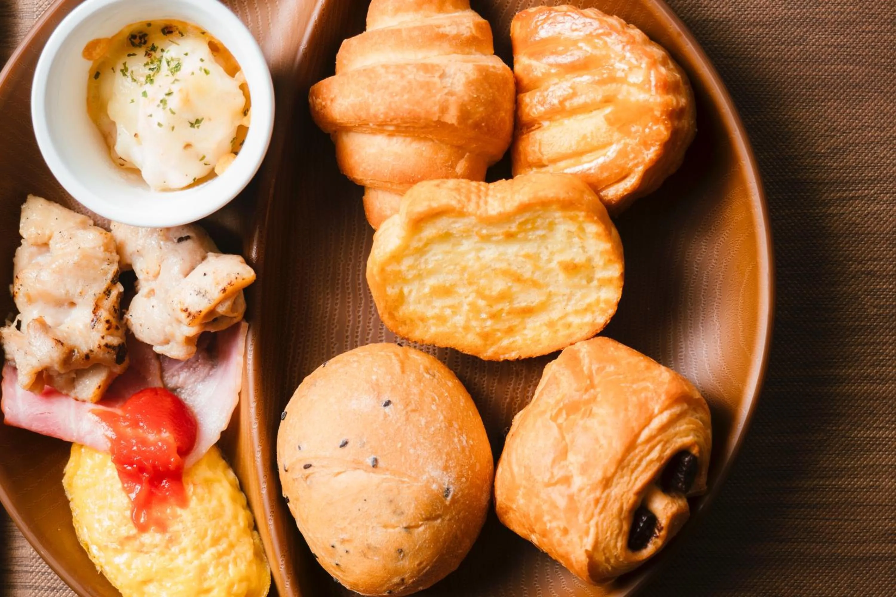 Breakfast in HOTEL AreaOne KoshikiIsland