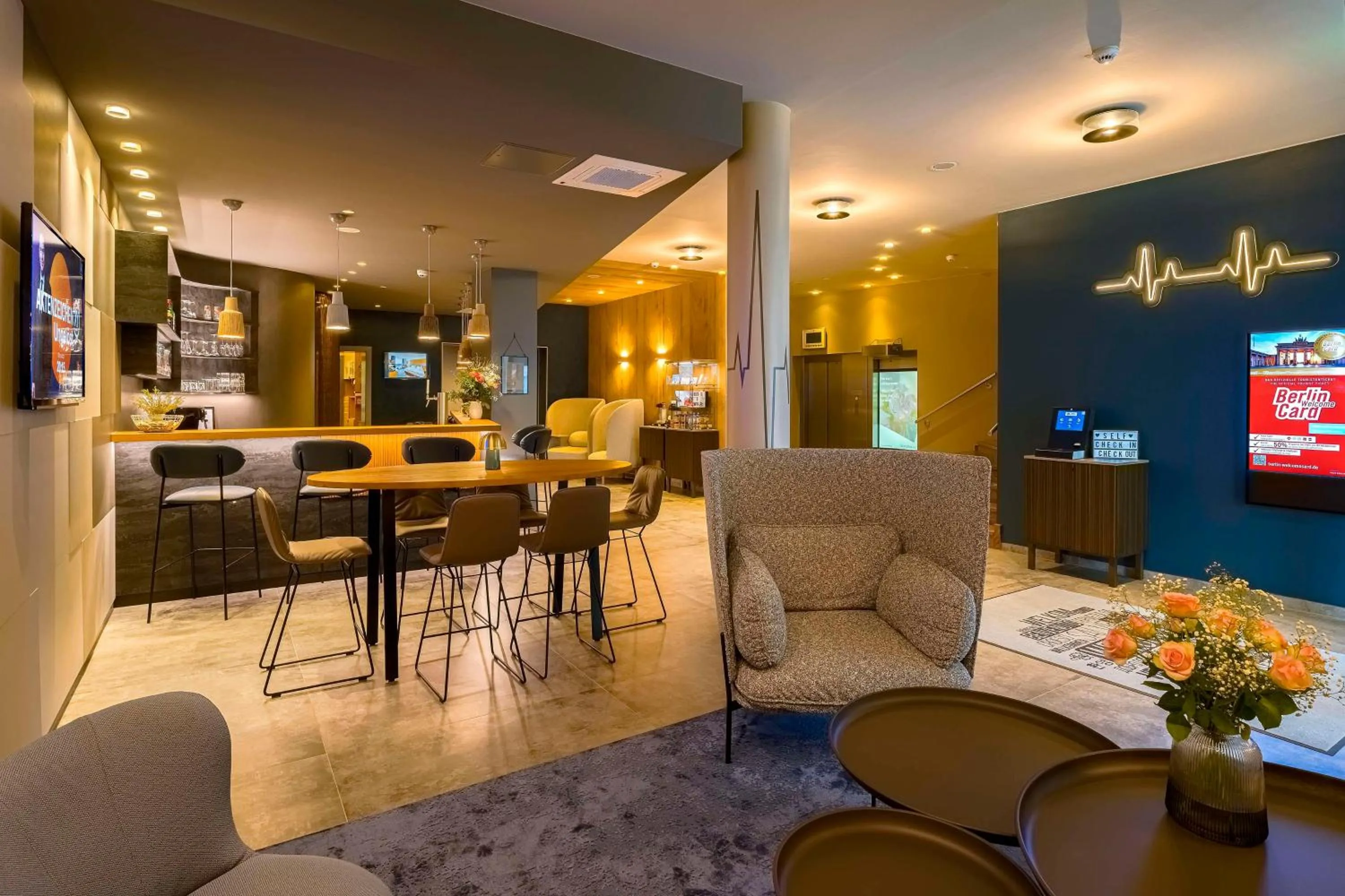 Lobby or reception in Best Western Hotel Kantstrasse Berlin