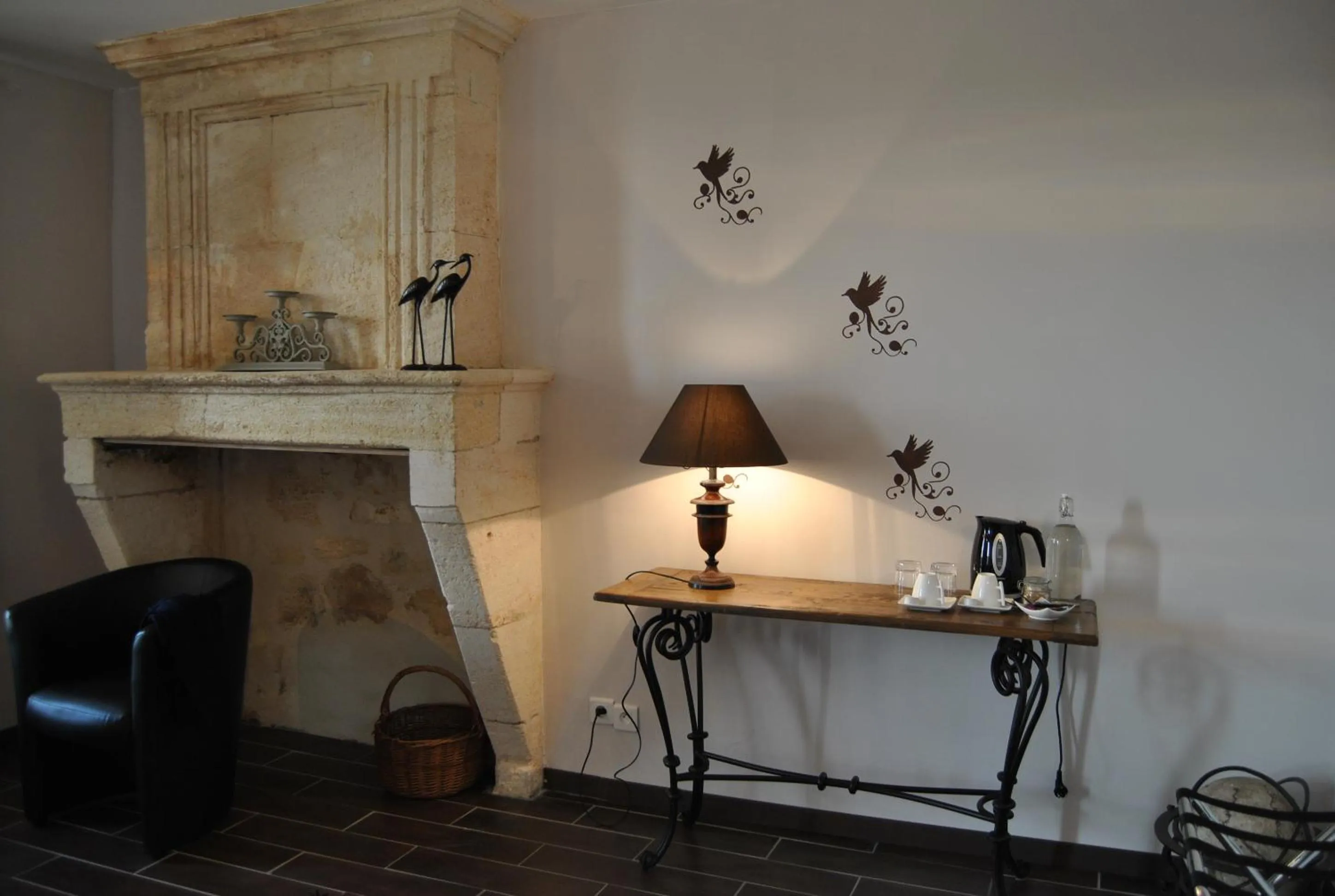 Decorative detail in La Grange de La Dupuise