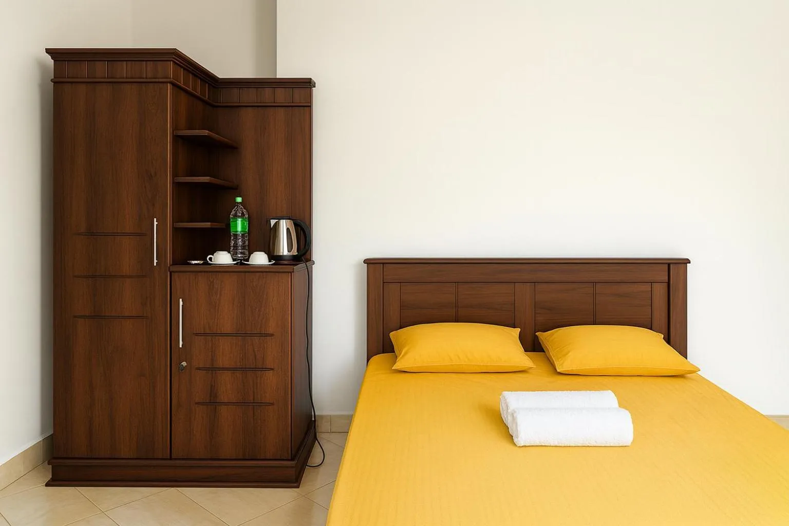 Bed in Grand Villa Kalametiya