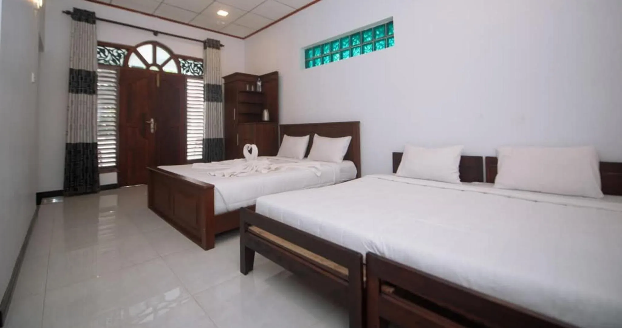 Bedroom, Bed in Grand Villa Kalametiya
