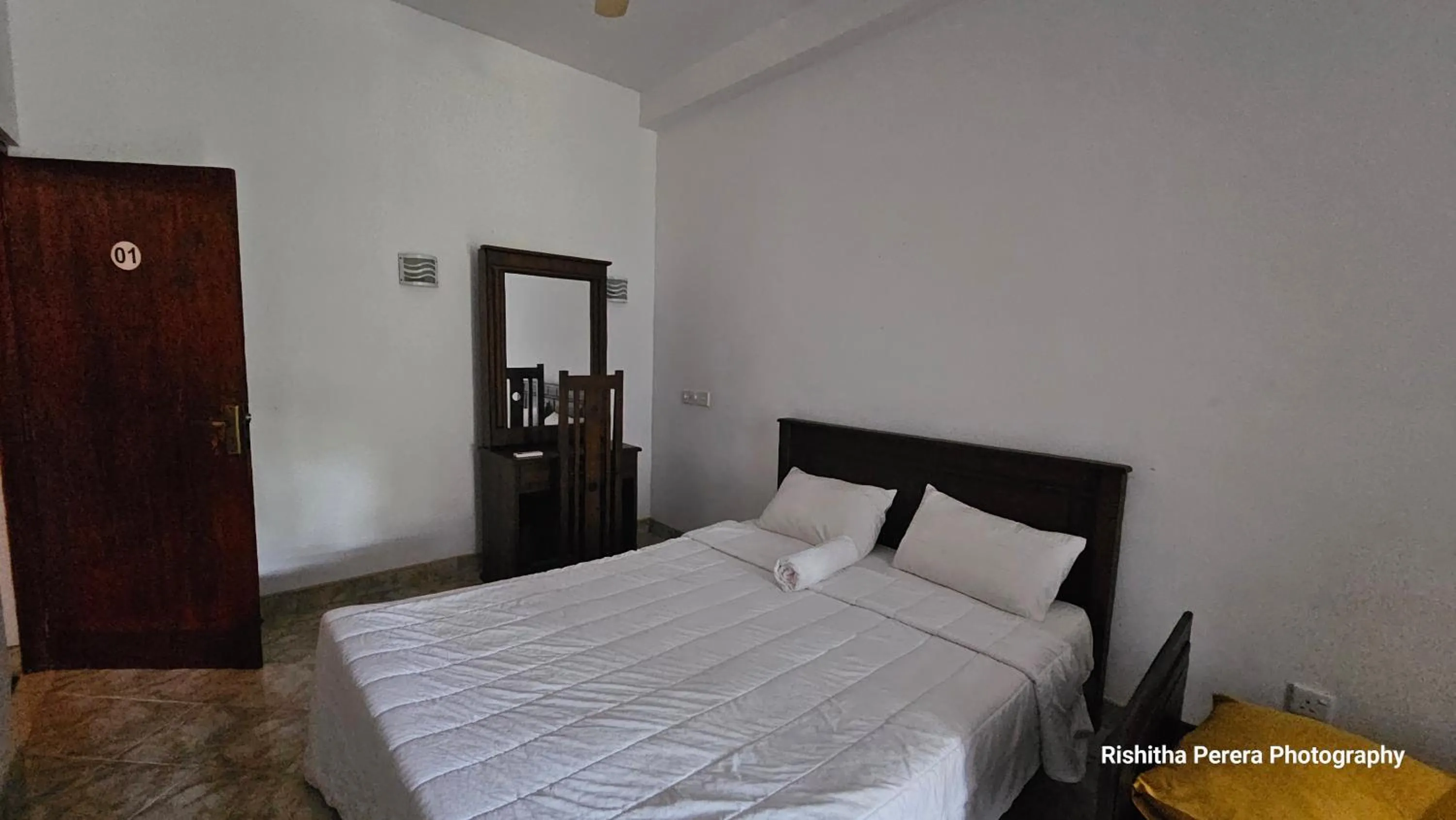 Bedroom, Bed in Grand Villa Kalametiya