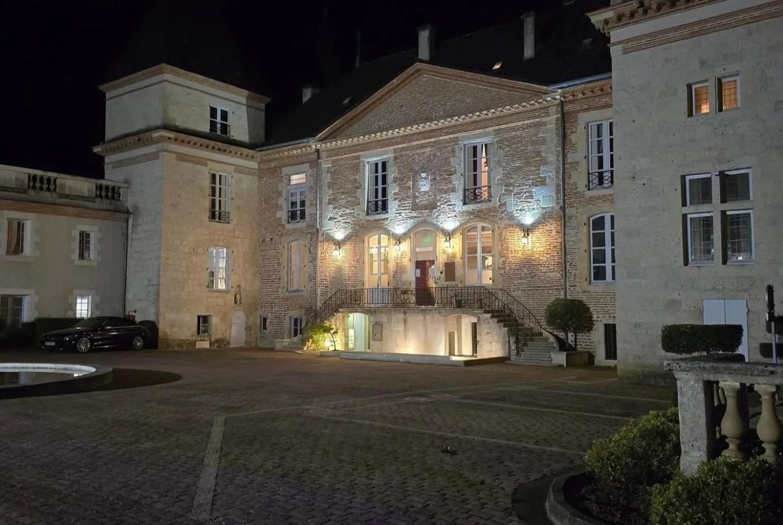 Property building in Logis Hotels - Château Saint Marcel