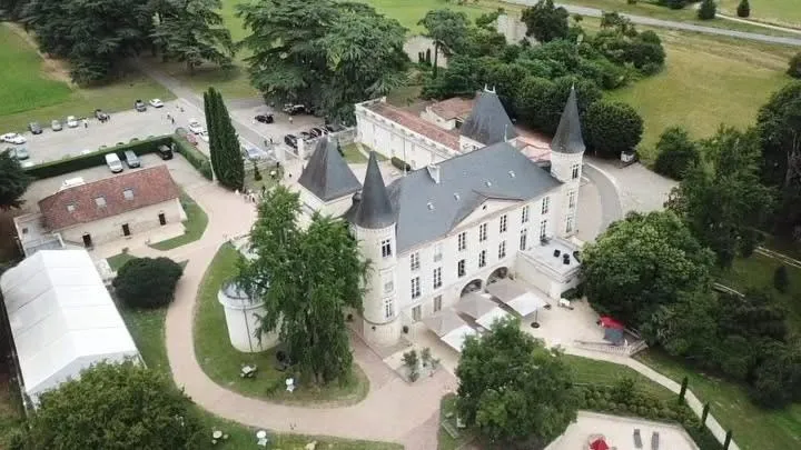 Property building in Logis Hotels - Château Saint Marcel