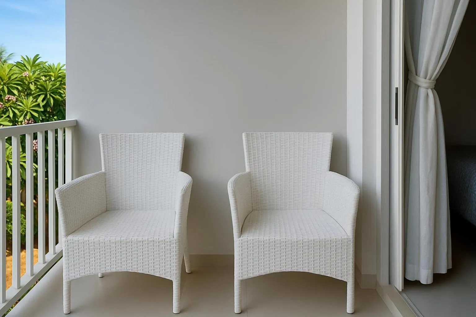 Balcony/Terrace in Lumiere Hotel Gili Trawangan