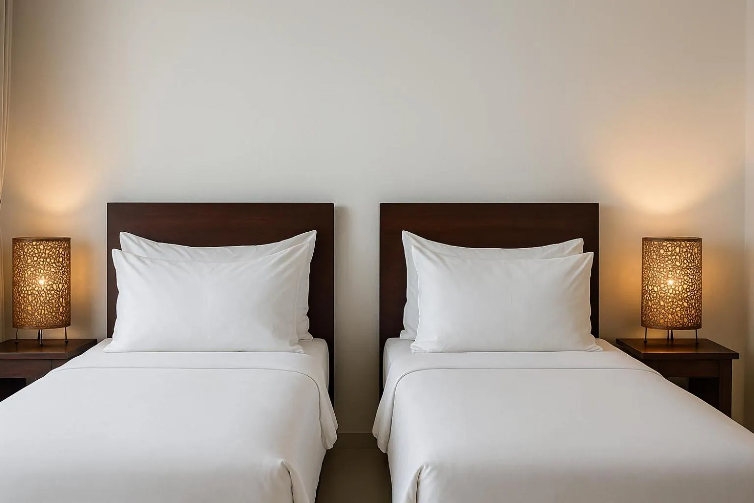 Bed in Lumiere Hotel Gili Trawangan