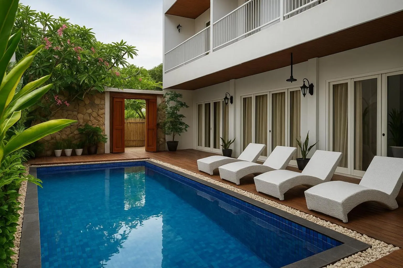 Property building in Lumiere Hotel Gili Trawangan