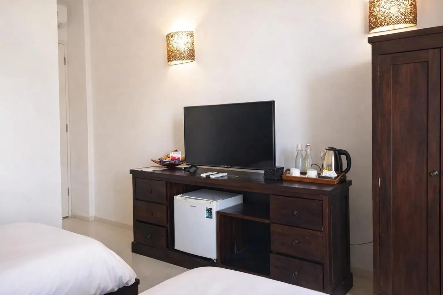 Bed in Lumiere Hotel Gili Trawangan