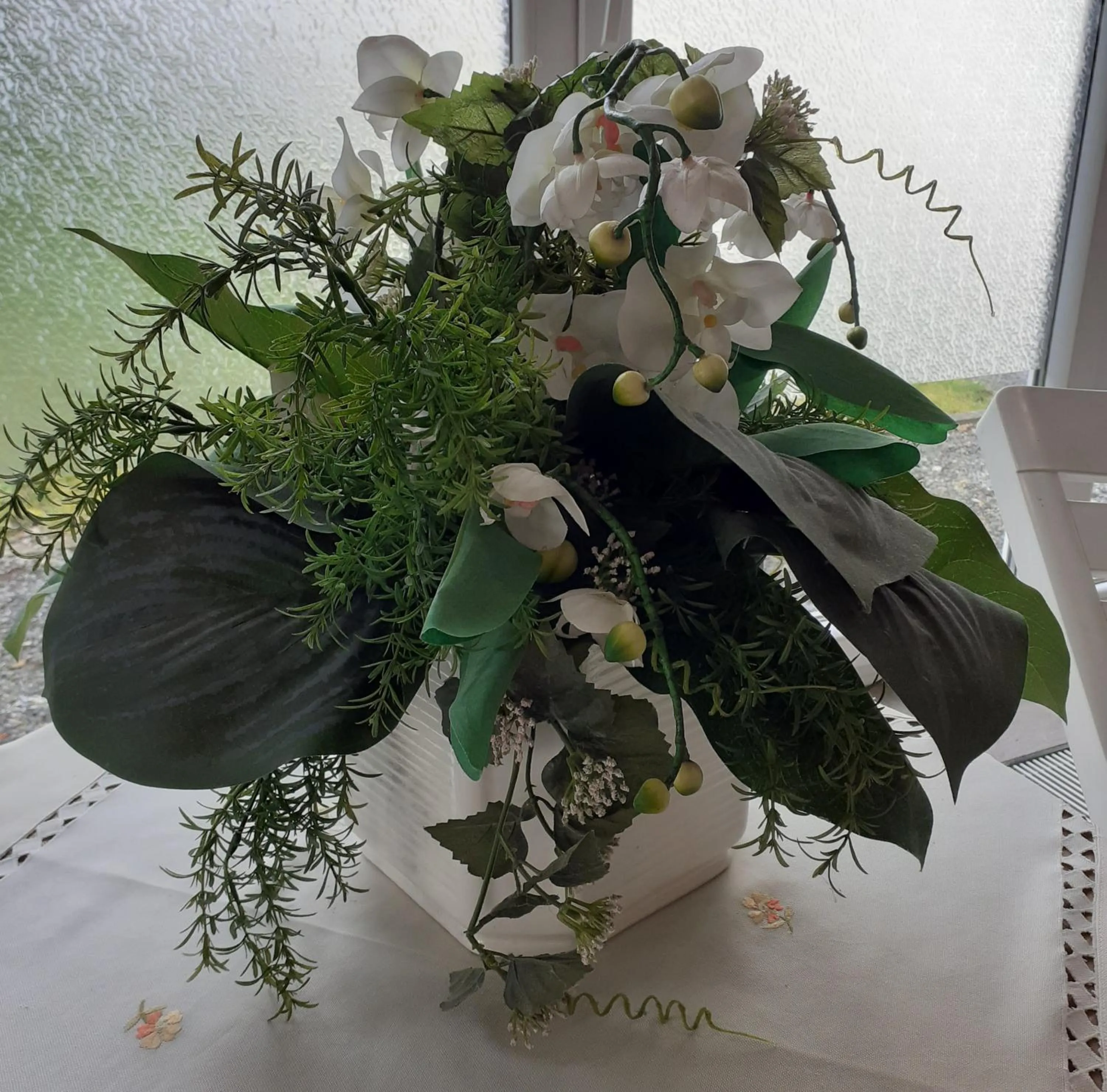 Decorative detail in Land-gut-Hotel Zum alten Forsthaus - Aufladestation für Elektroautos