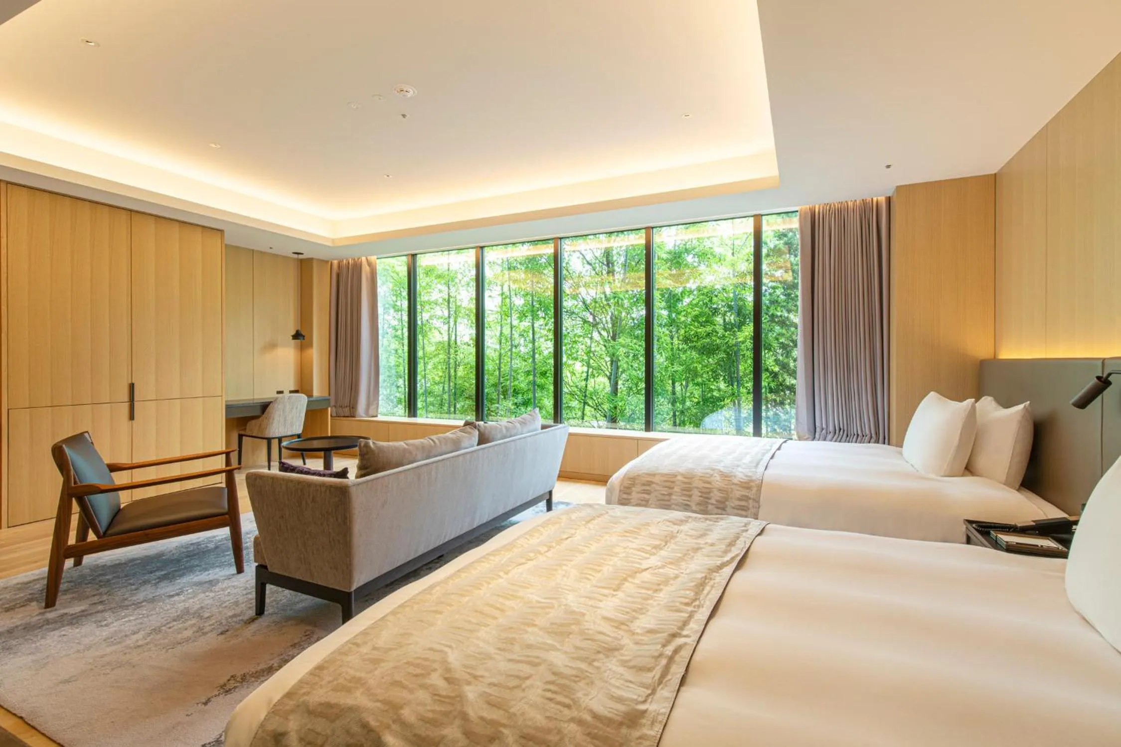 Premium Twin Room with Free Lounge Access in The Hotel Seiryu Kyoto Kiyomizu - a member of the Leading Hotels of the World-