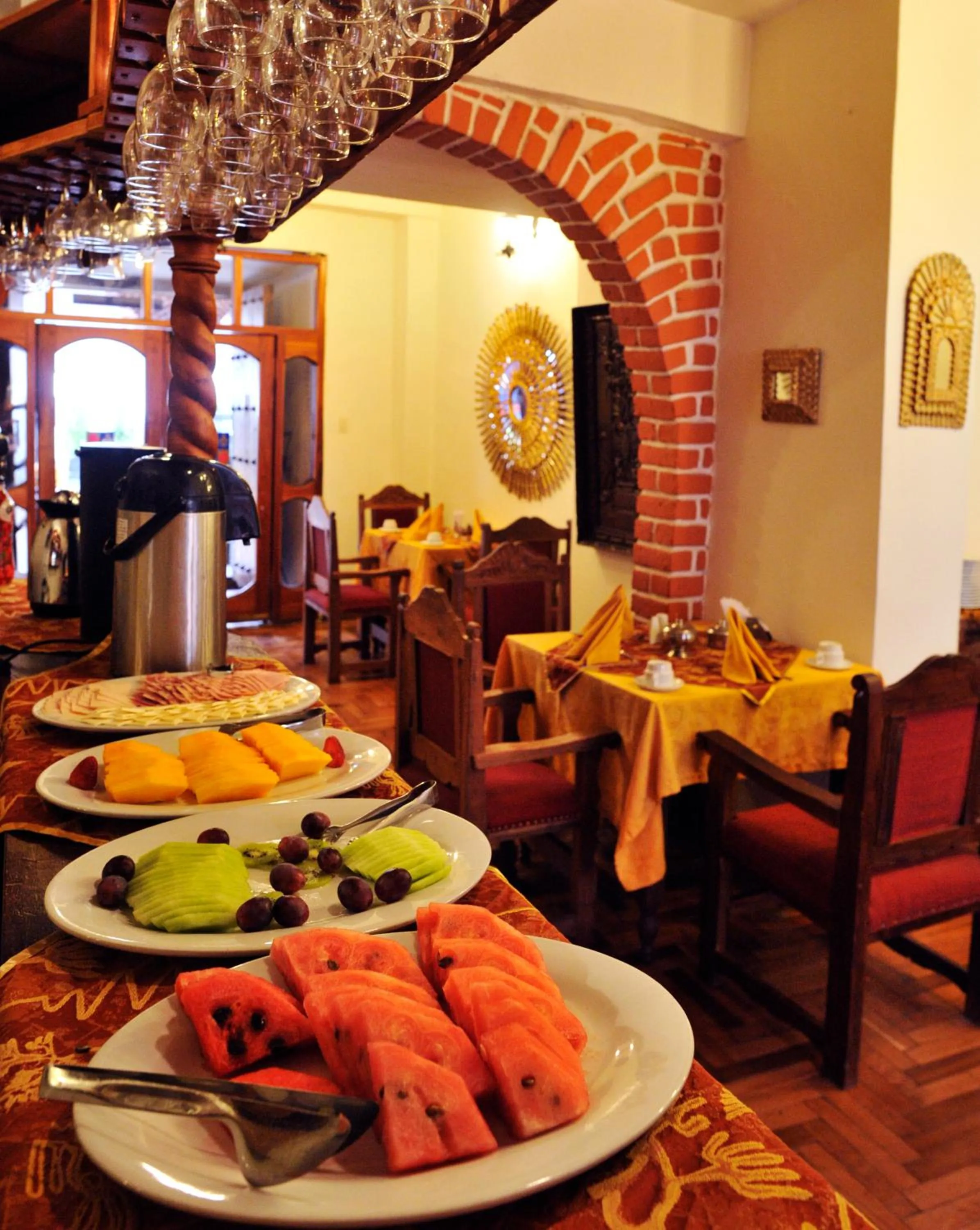 Food and drinks in Hotel Marqueses