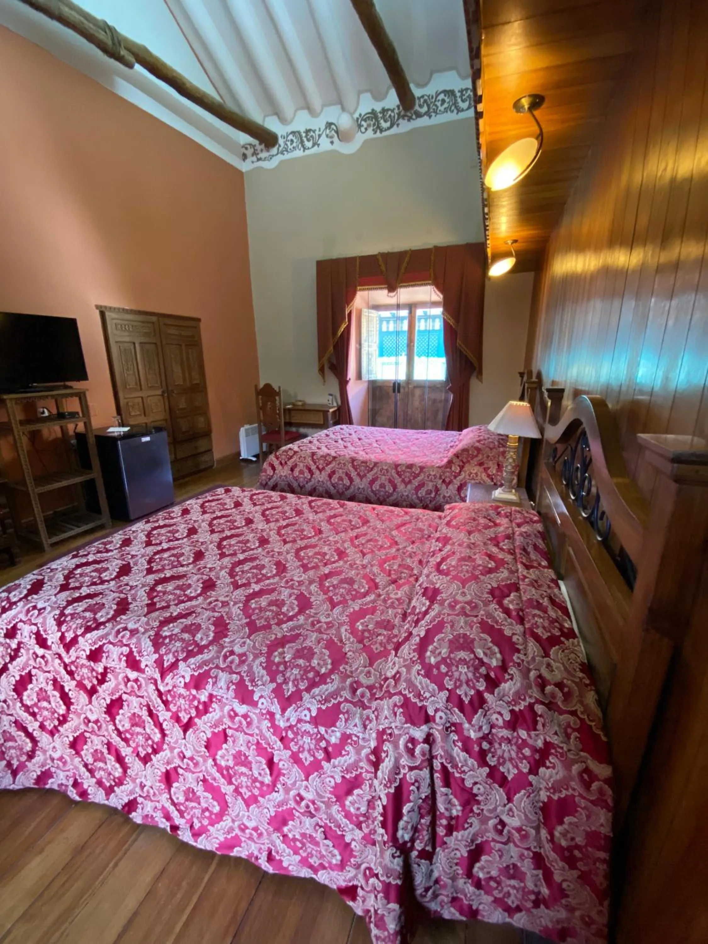 Bed in Hotel Marqueses