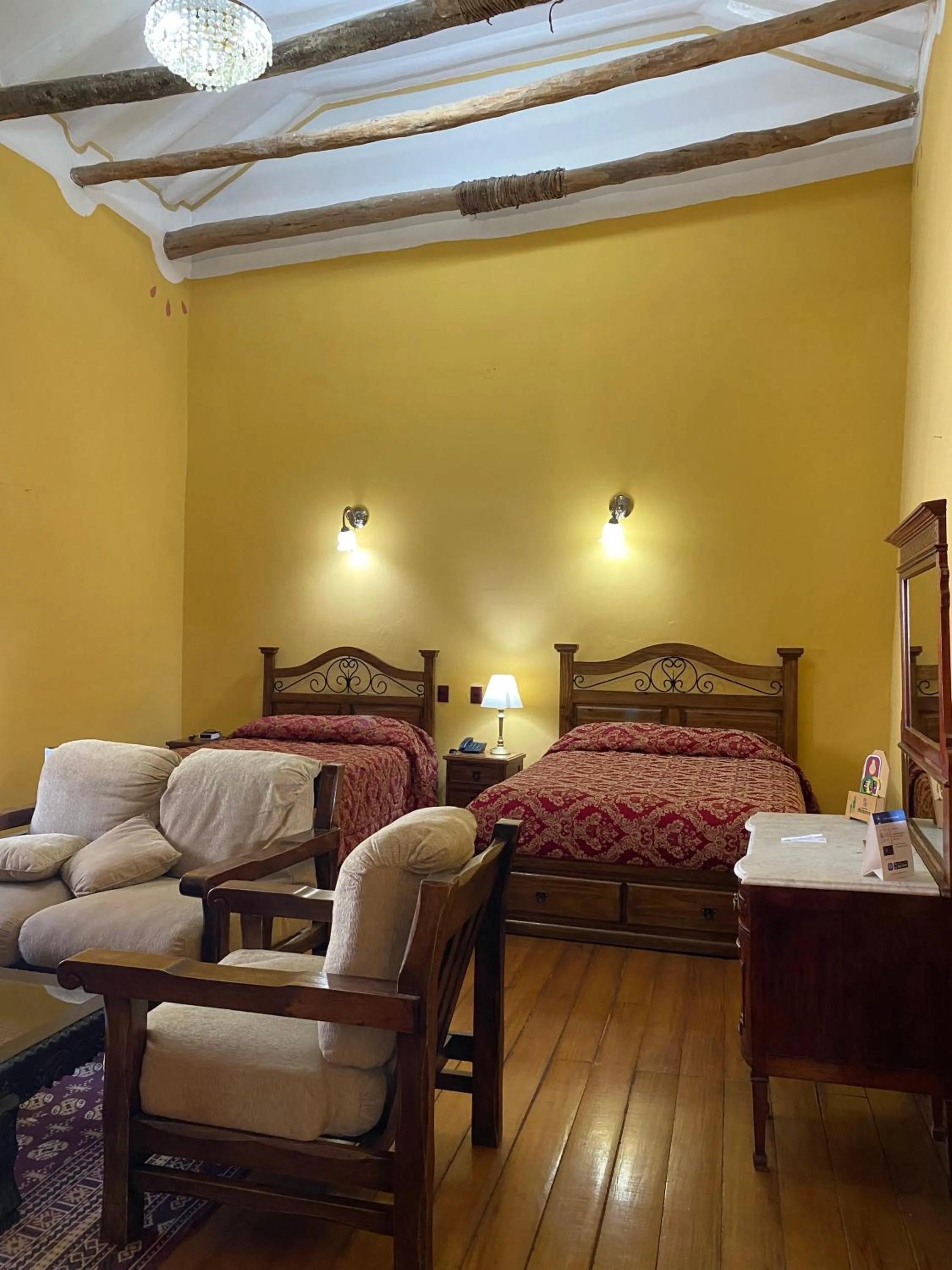 Bed in Hotel Marqueses