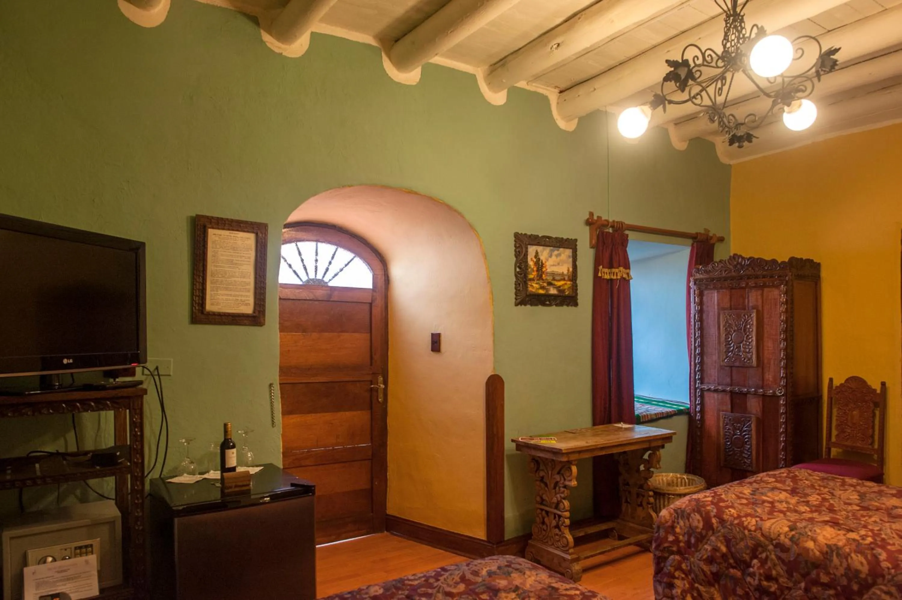 Bed in Hotel Marqueses